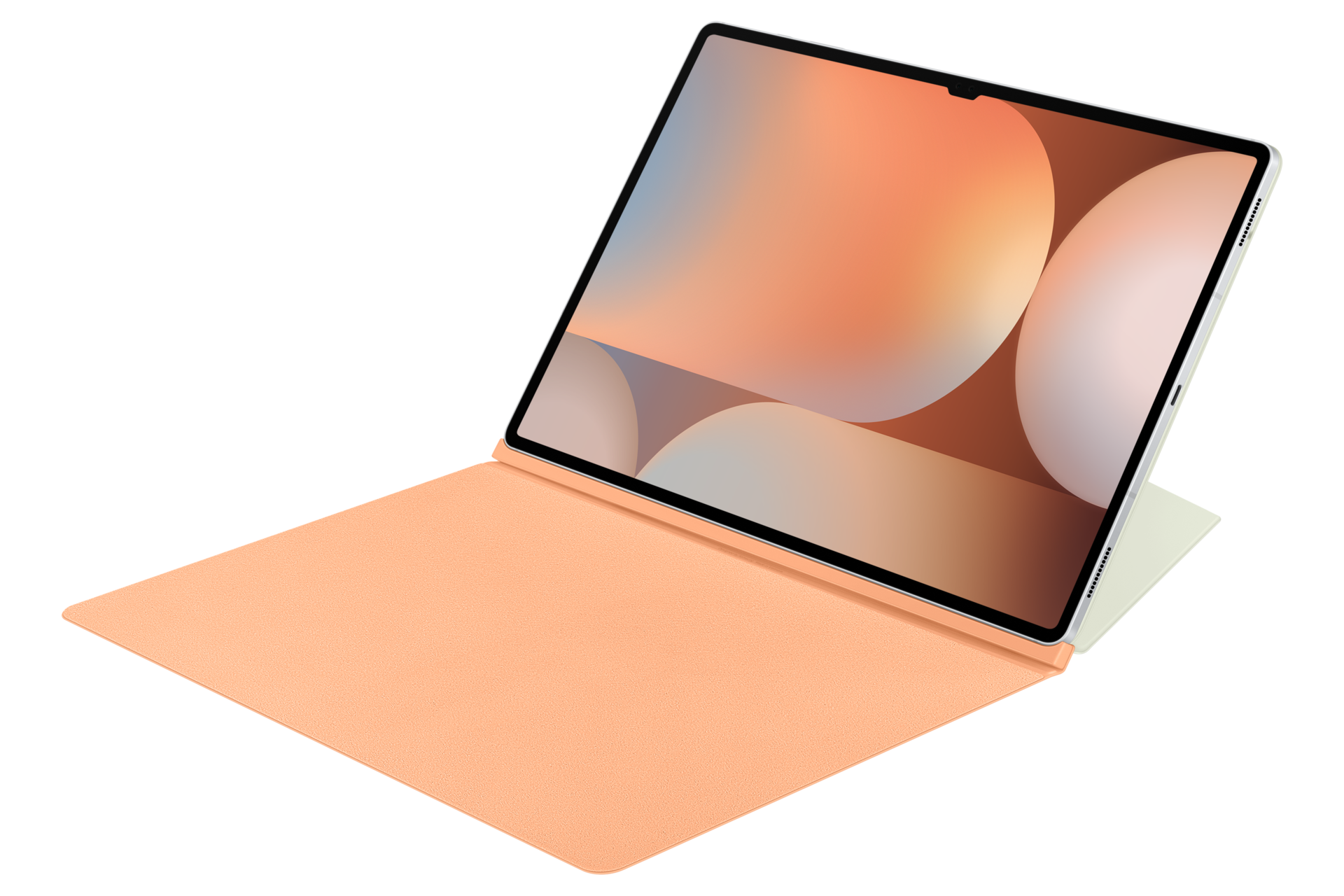 Smart Book Cover, Galaxy Tab S10 Ultra | S10 Ultra 5G | S9 Ultra | S9 Ultra 5G Dynamic2 Orange 