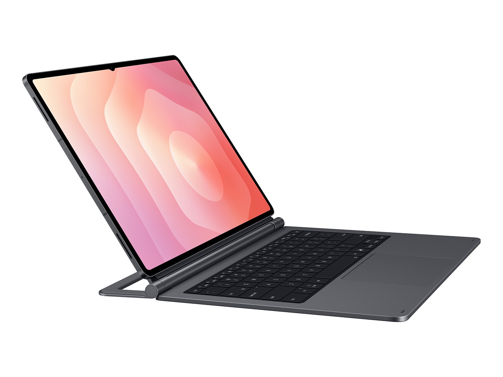Tab S11 Ultra Pro Keyboard Gray - standing2