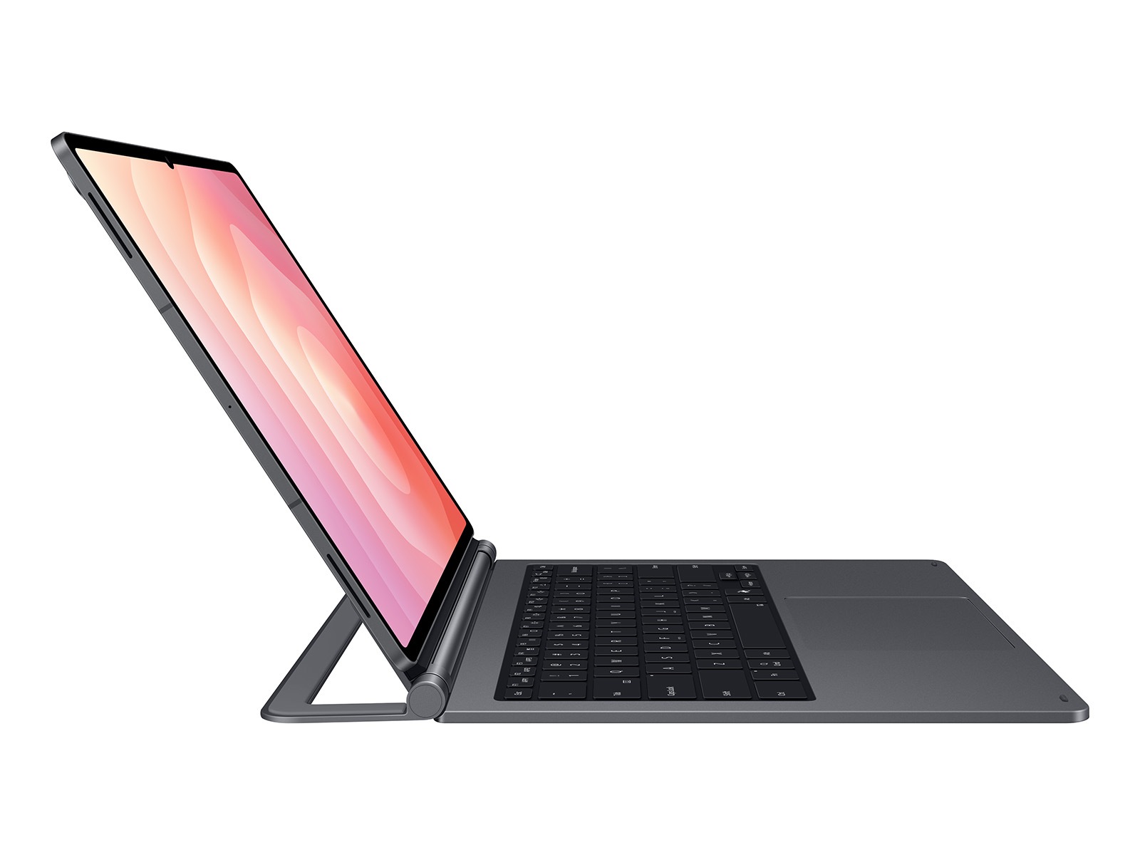 Tab S11 Ultra Pro Keyboard Gray - standing3