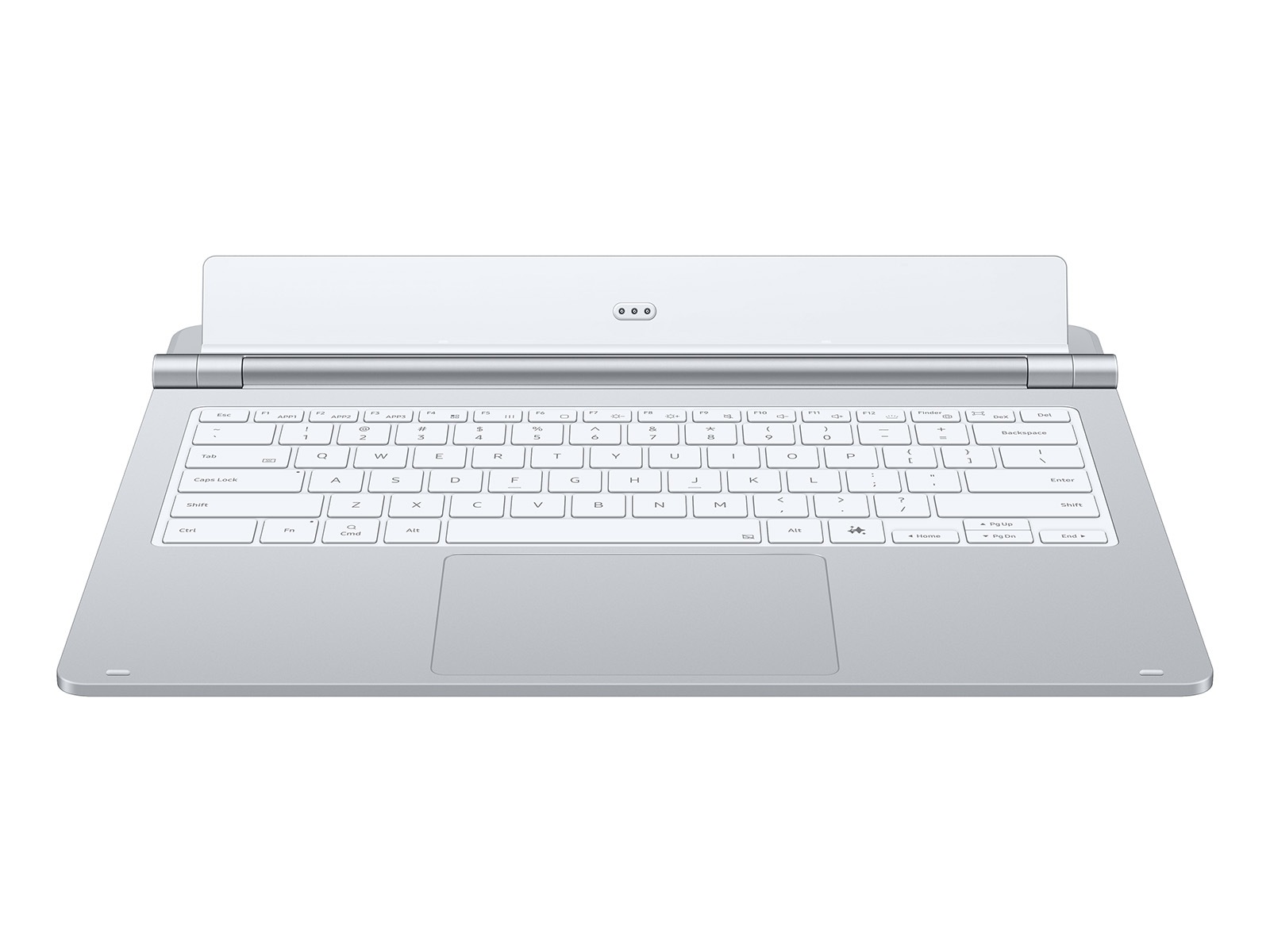 Tab S11 Ultra Pro Keyboard Silver - dynamic1