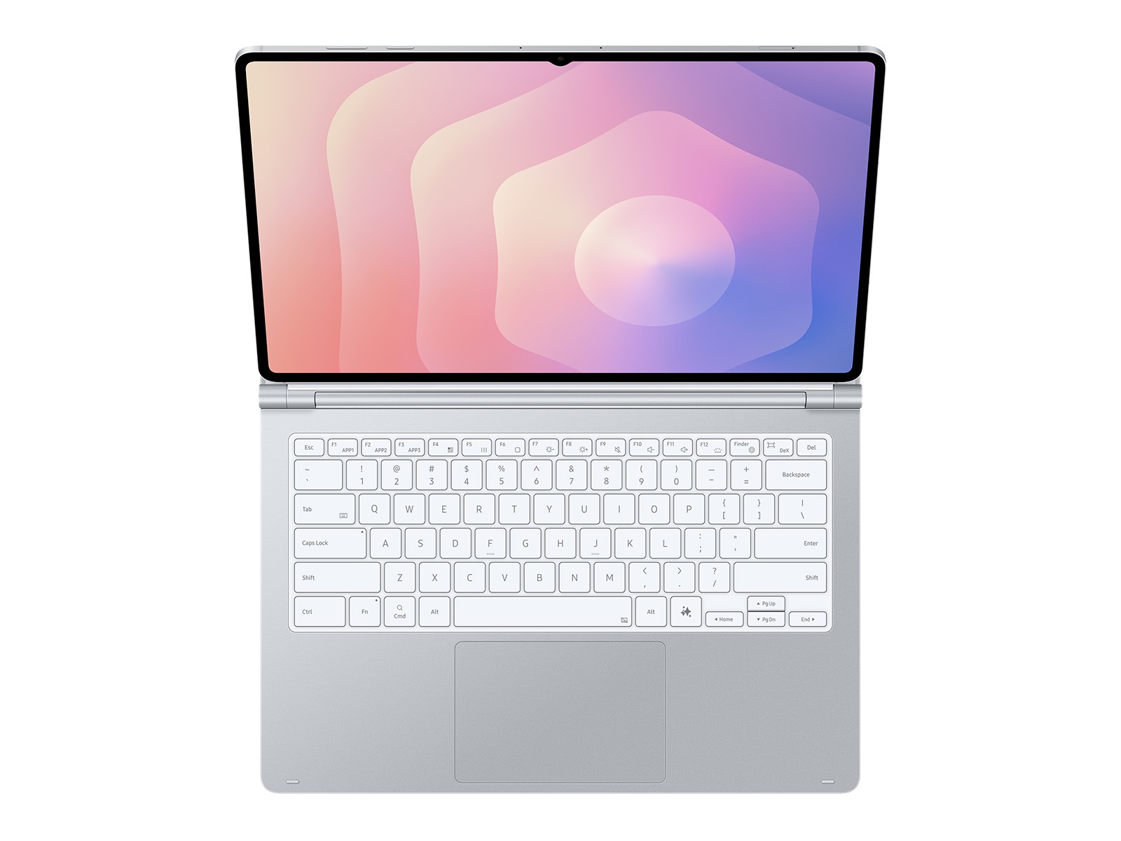 Tab S11 Ultra Pro Keyboard Silver - dynamic2