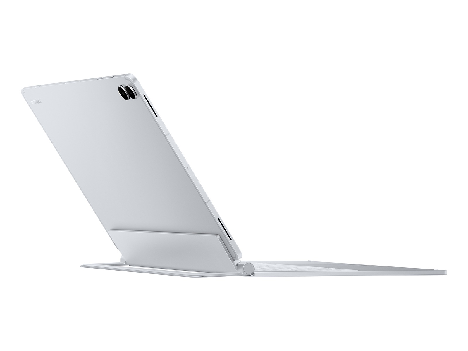 Tab S11 Ultra Pro Keyboard Silver - standing4