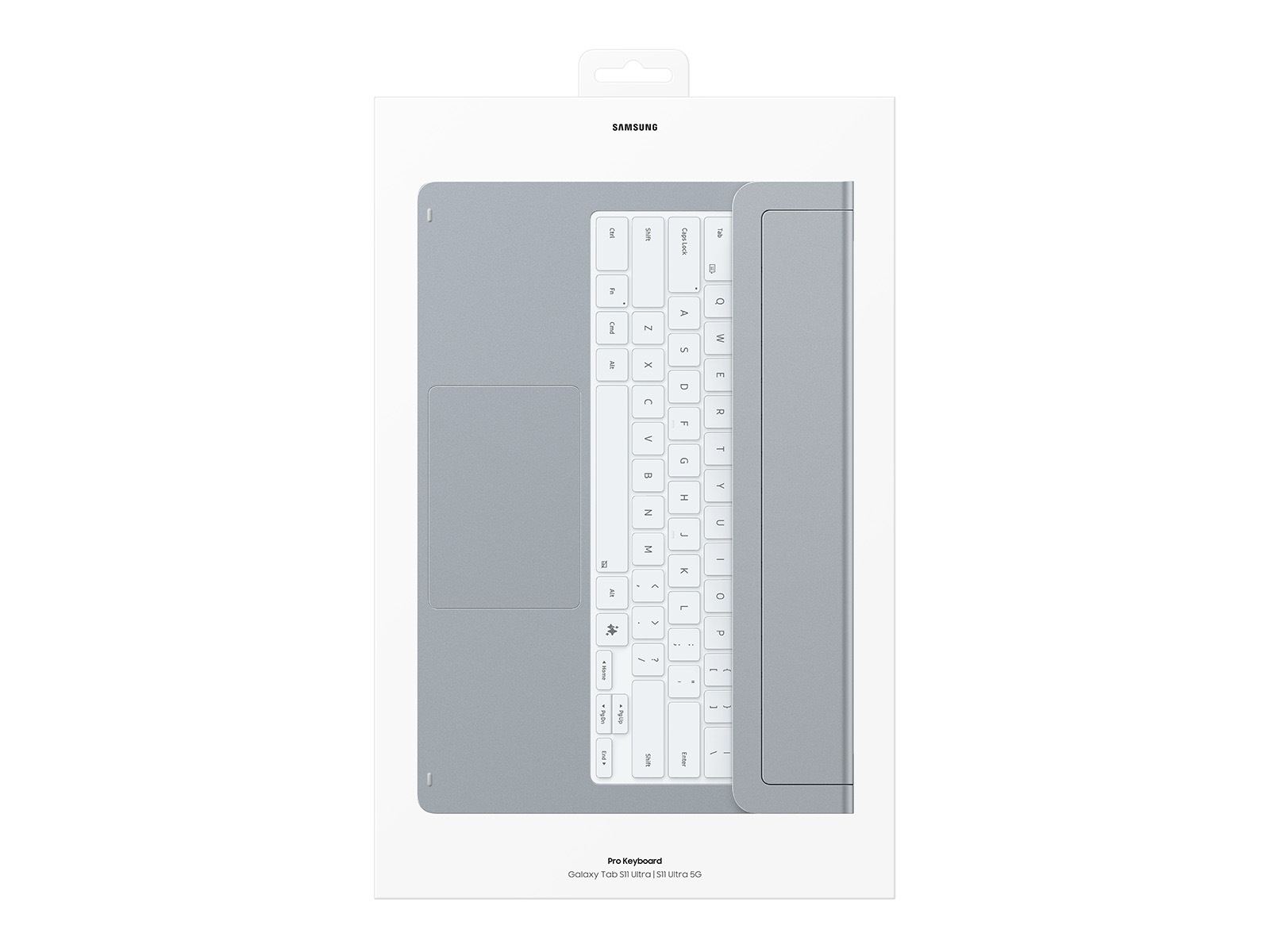 Tab S11 Ultra Pro Keyboard Silver - package