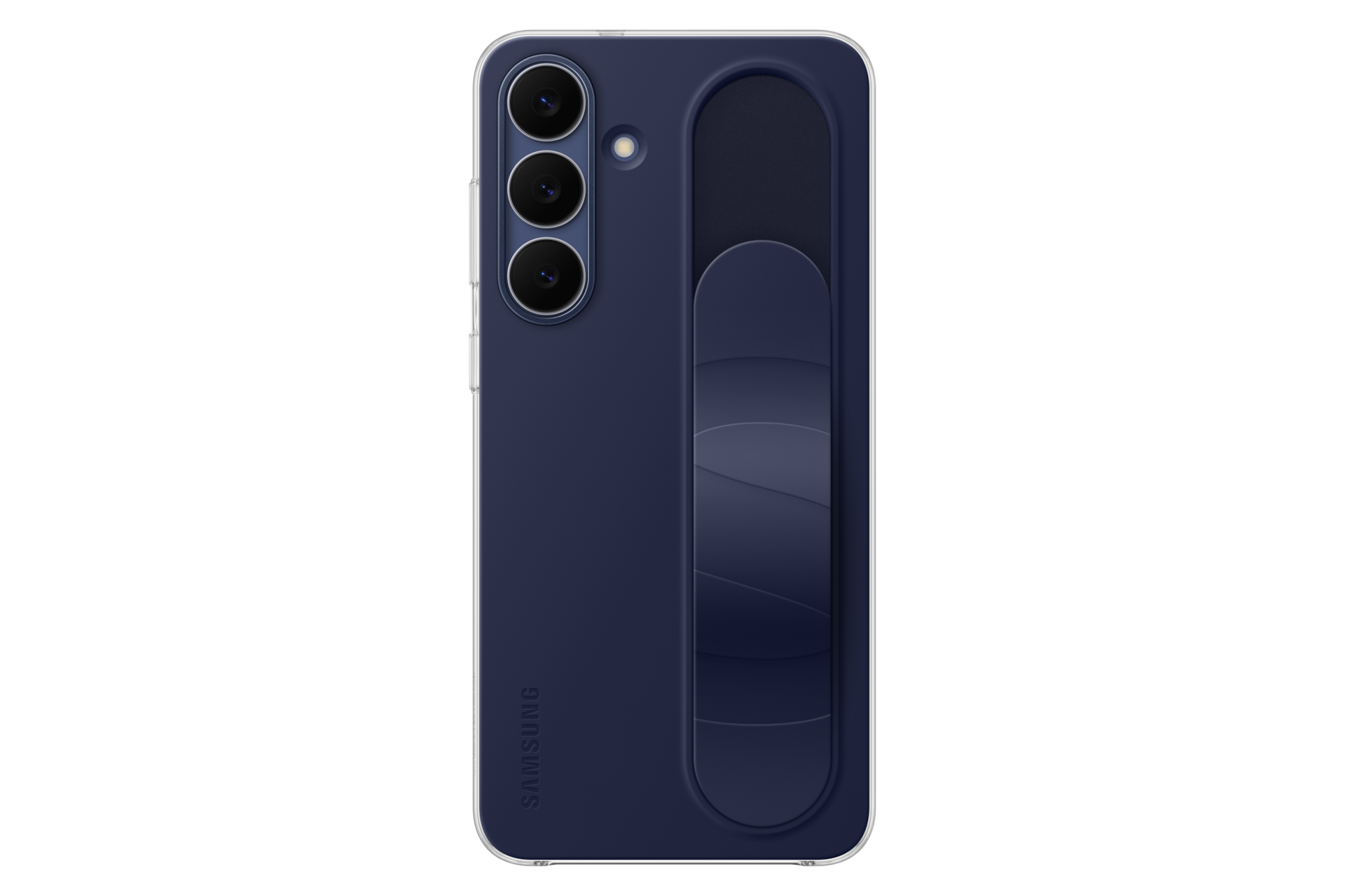 Galaxy S25 FE Standing Grip Case Front2 Mystic Blue 