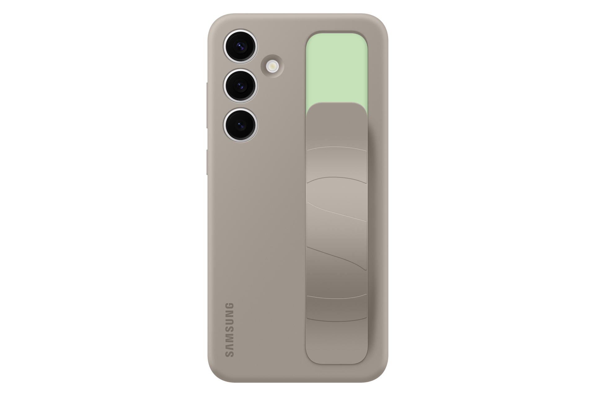 Galaxy S24+ Standing Grip Case, Taupe