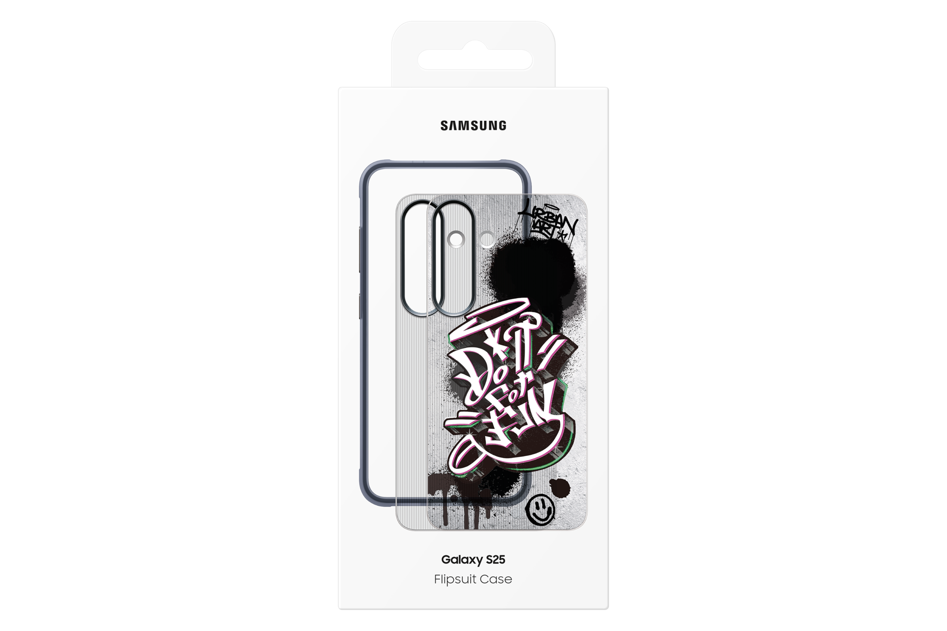 Galaxy S25 Flipsuit Case (Rugged) Package Black 