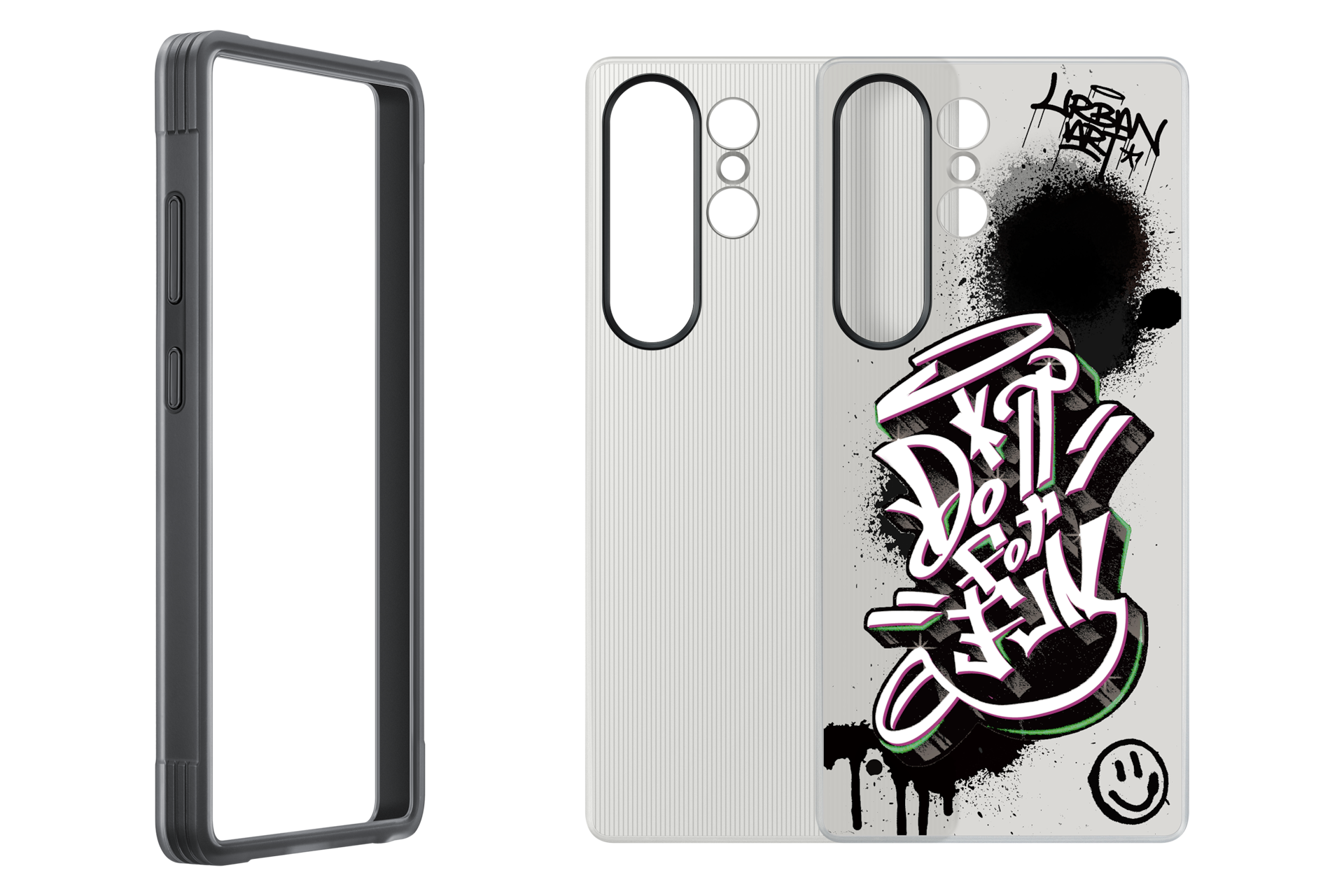 Thumbnail image of Galaxy S25 Ultra Flipsuit Case (Rugged), Black