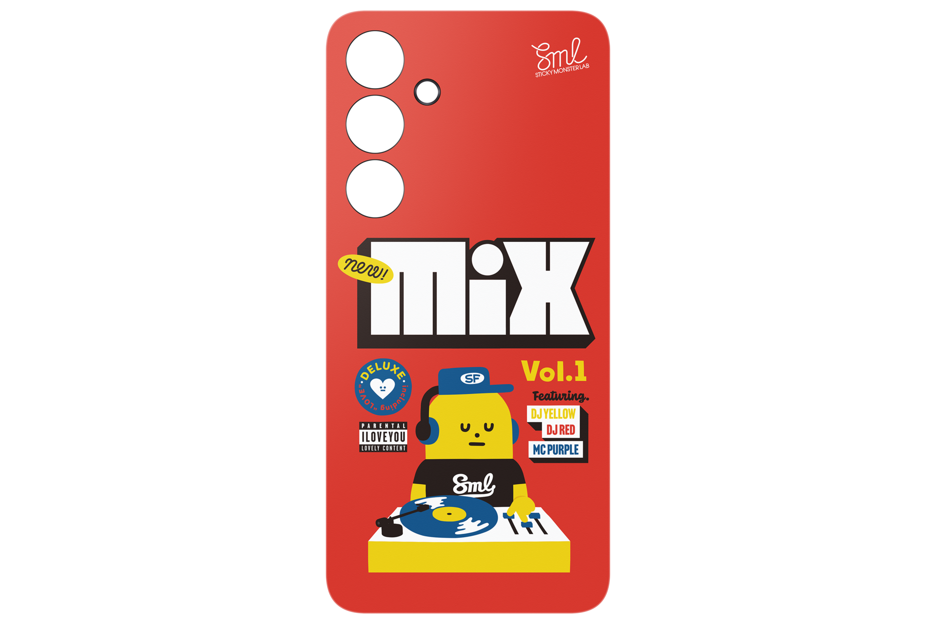 Galaxy S24 FE Flipsuit Case Front3 Red 