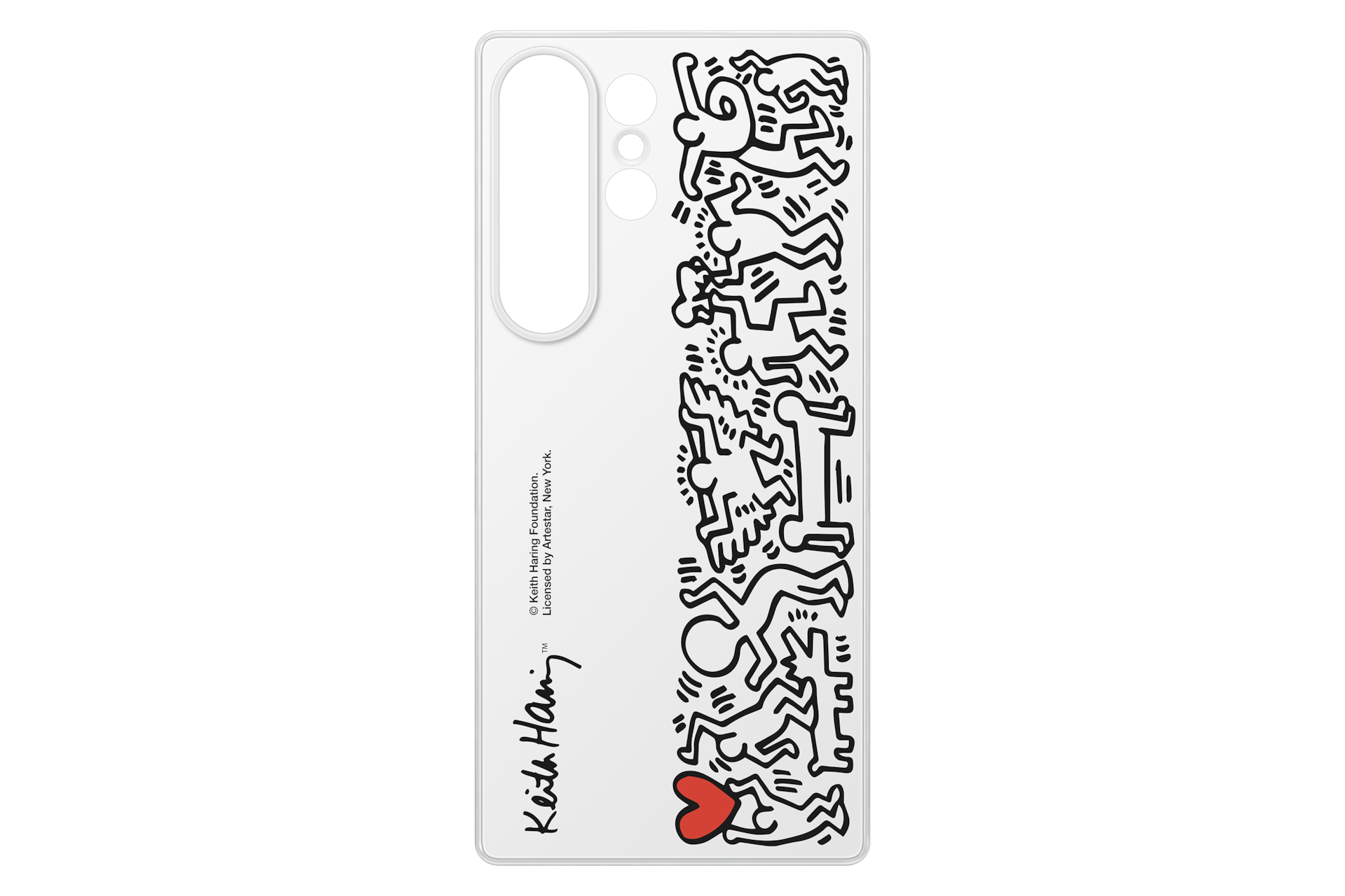 Galaxy S25 Ultra Flipsuit Case Front2 White 