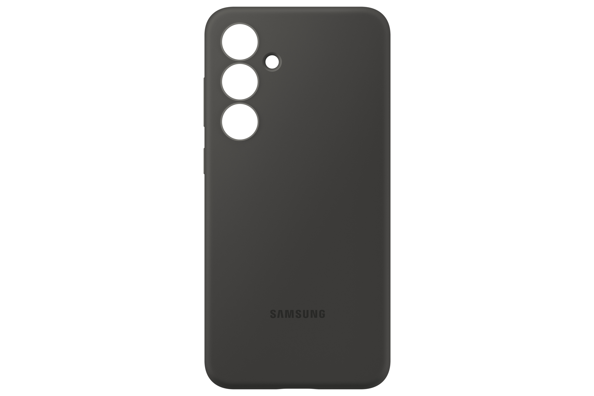 Galaxy S24 FE Silicone Case Front2 Black 