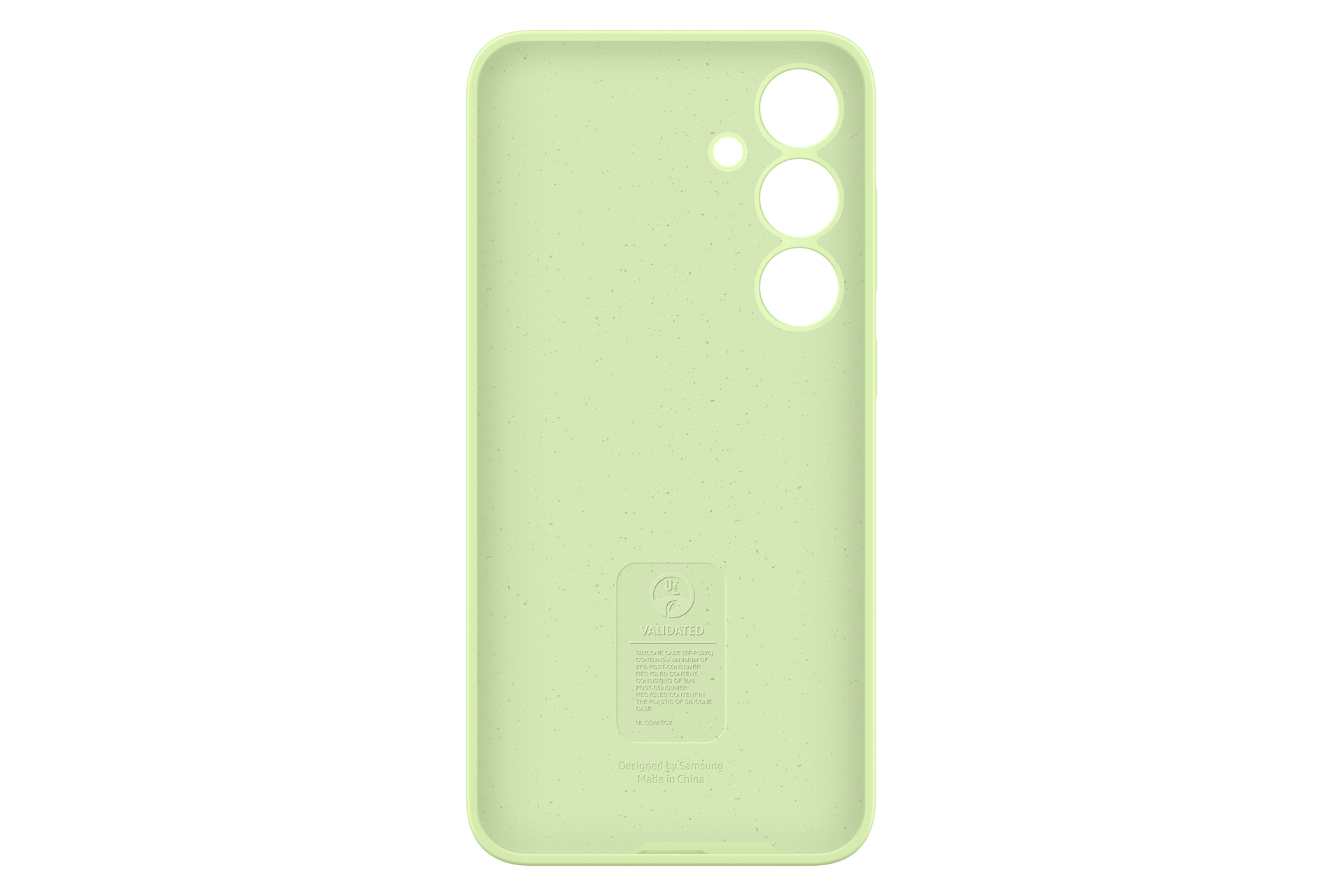 Galaxy S24+ Silicone Case Back Lime 