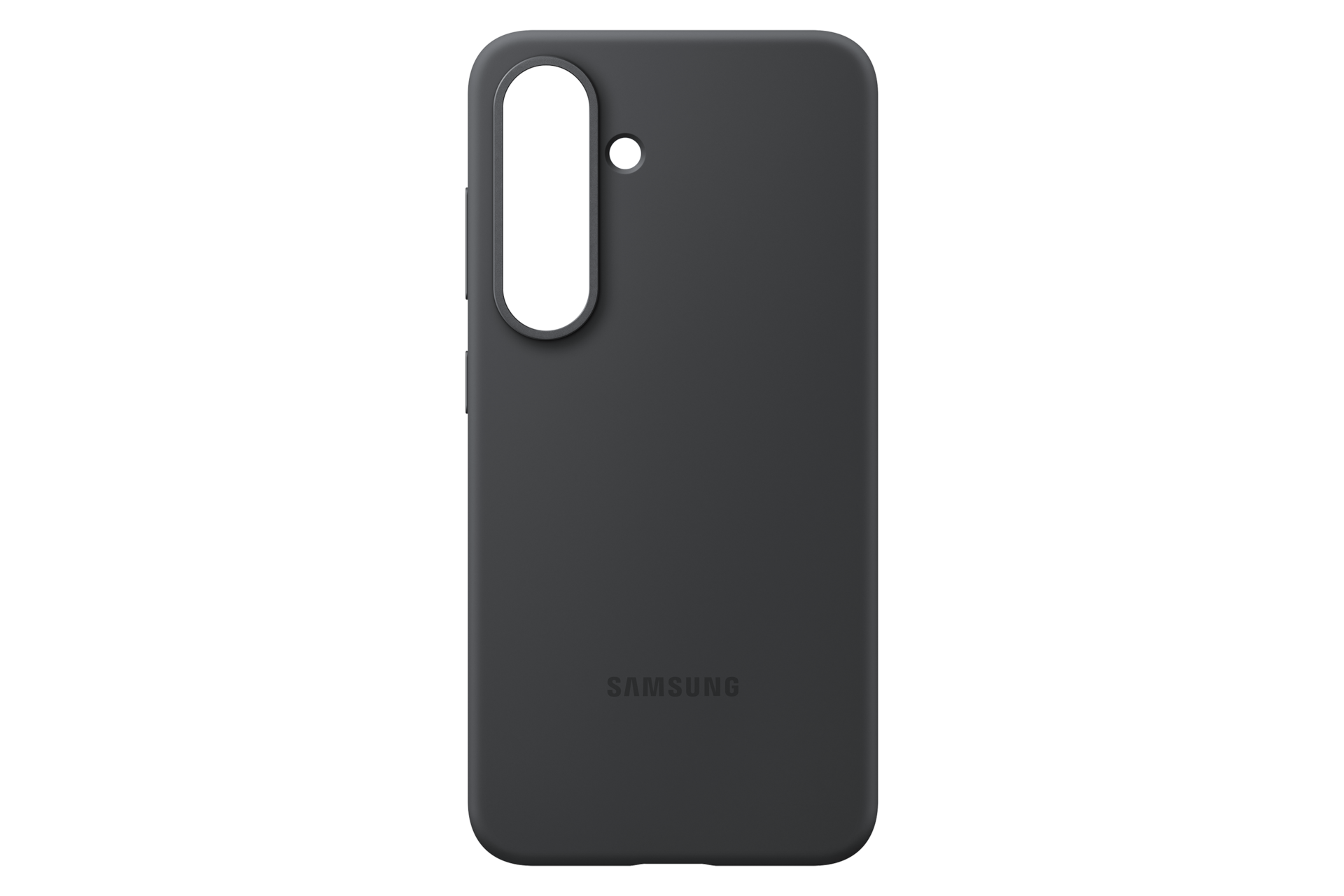 Galaxy S25 Silicone Case Front2 Black 