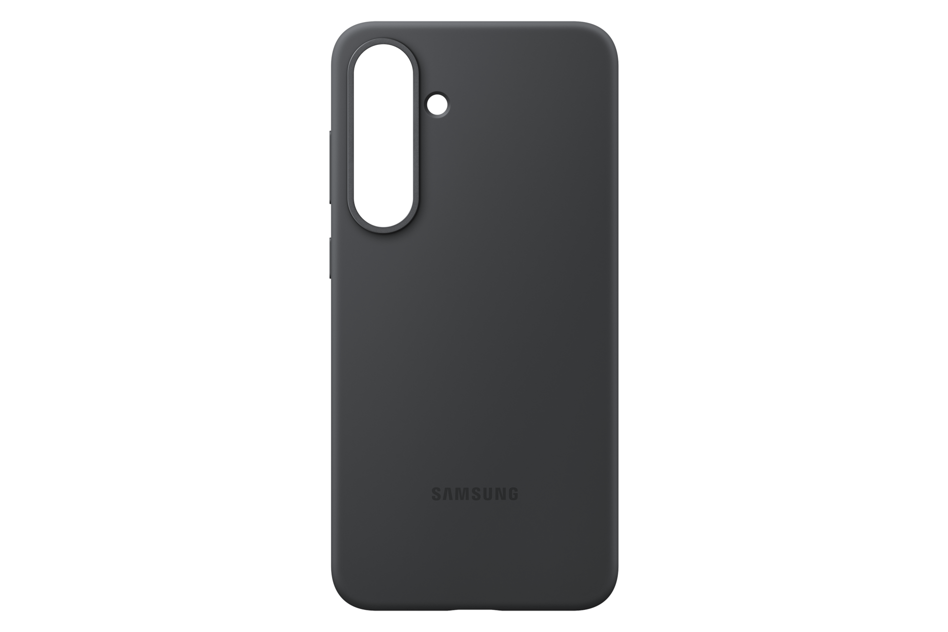 Galaxy S25+ Silicone Case Front2 Black 