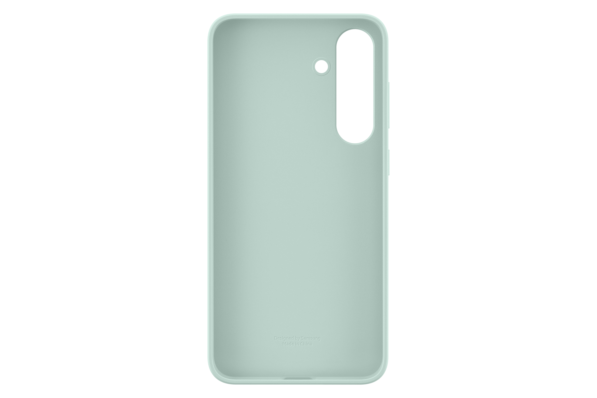 Galaxy S25+ Silicone Case Back Mint 