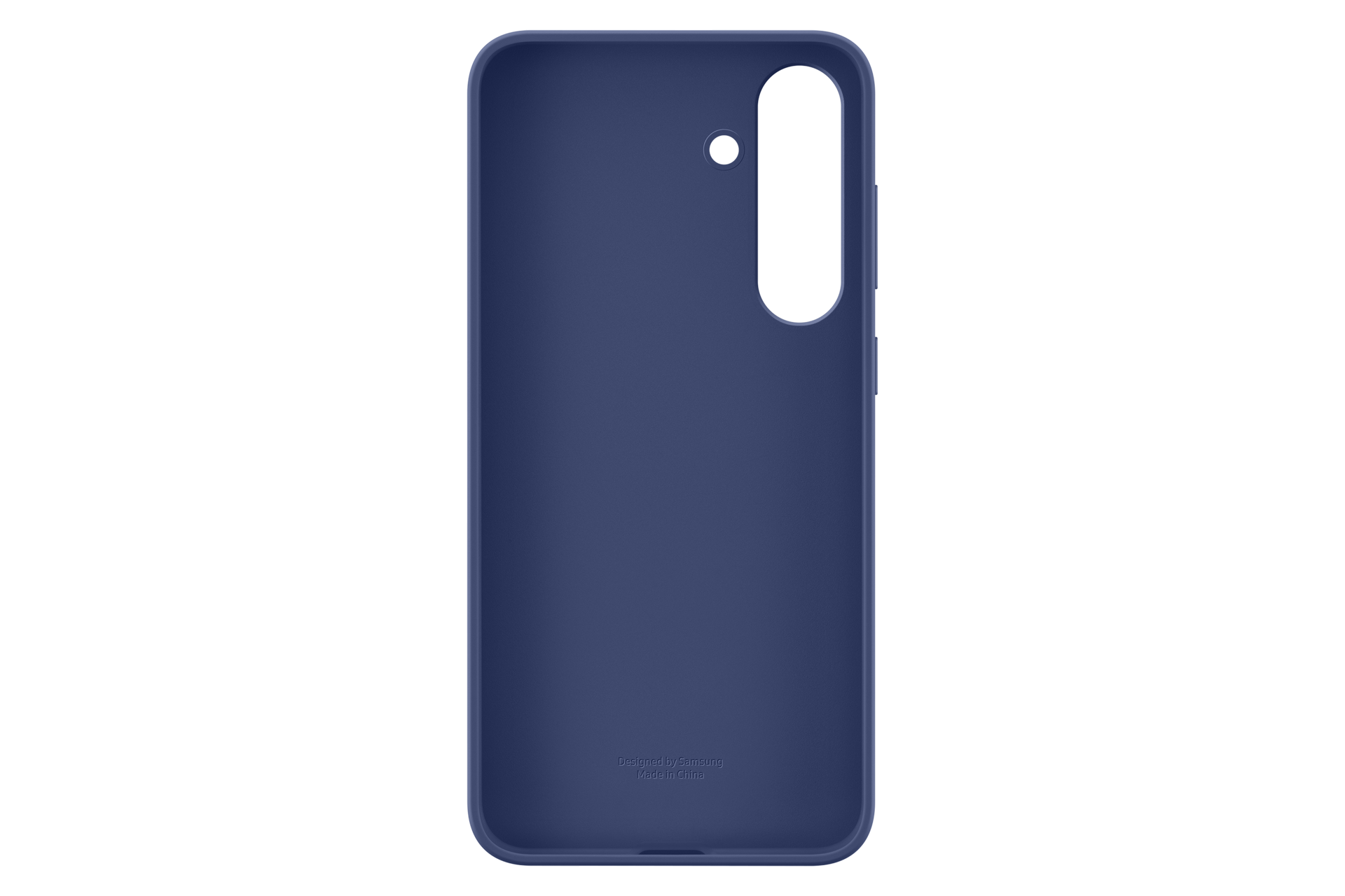 Galaxy S25+ Silicone Case Back Blue 