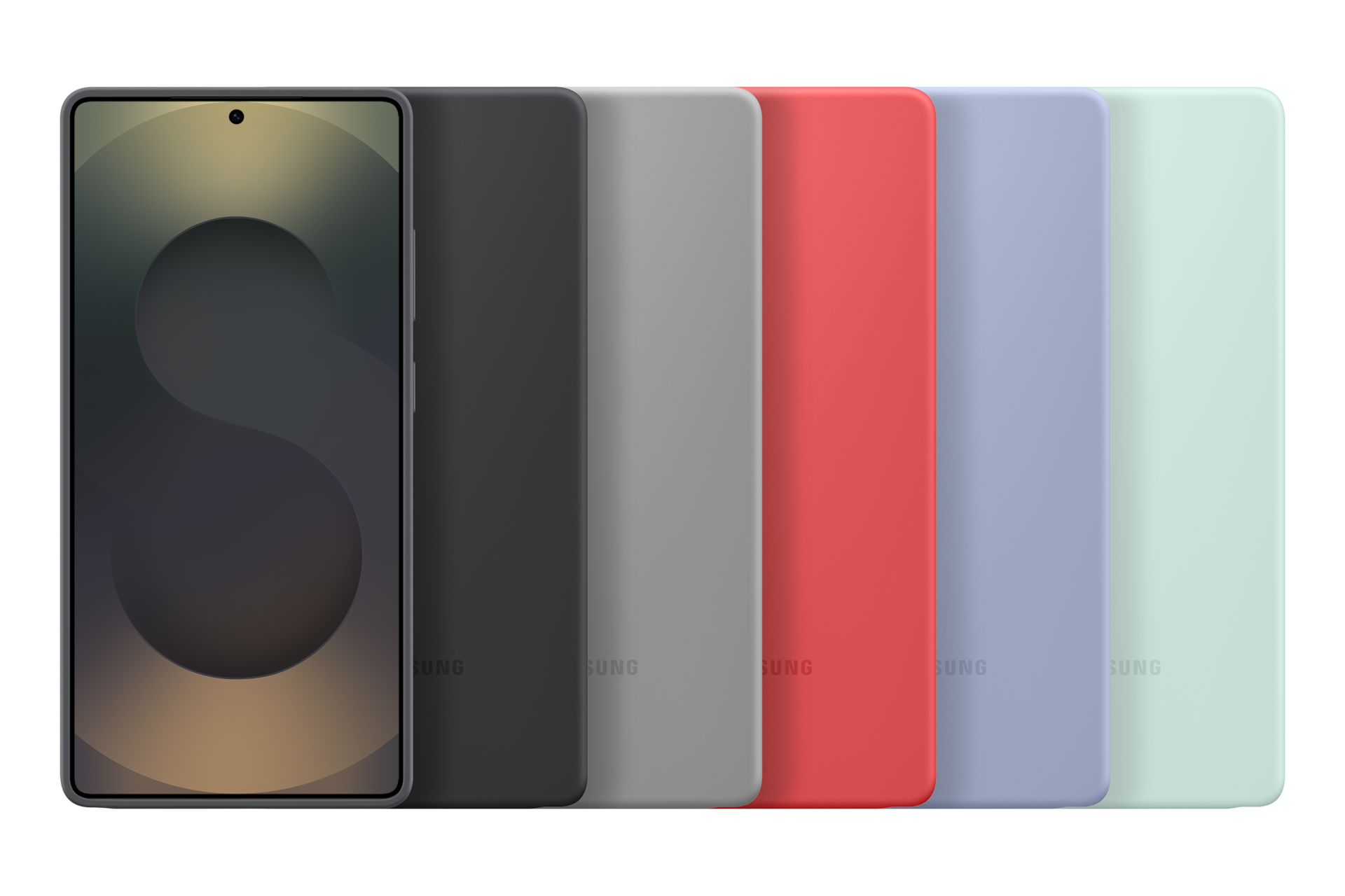 Galaxy S25 Ultra Silicone Case Set-Cut Black 