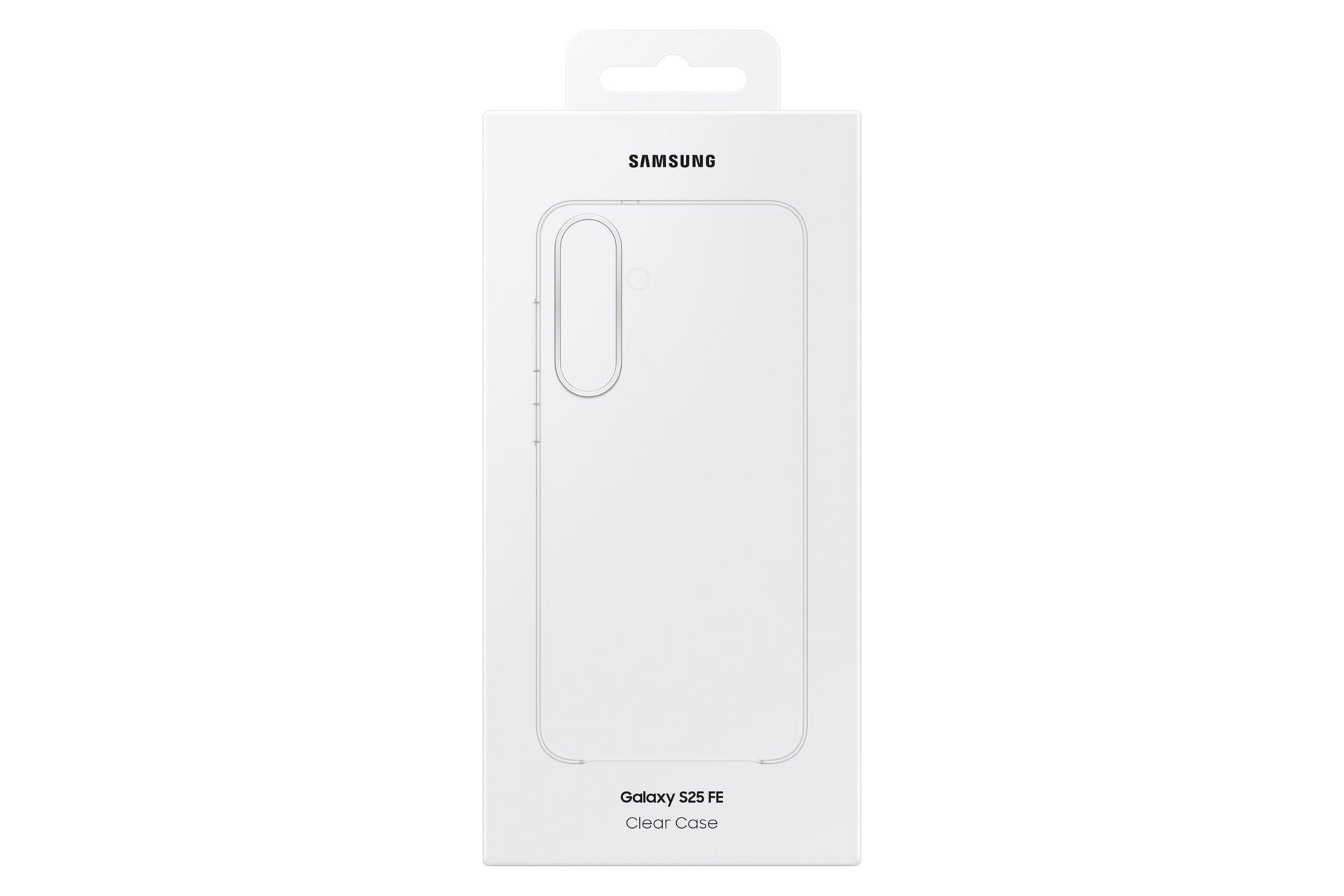 Galaxy S25 FE Clear Case Package Transparent 