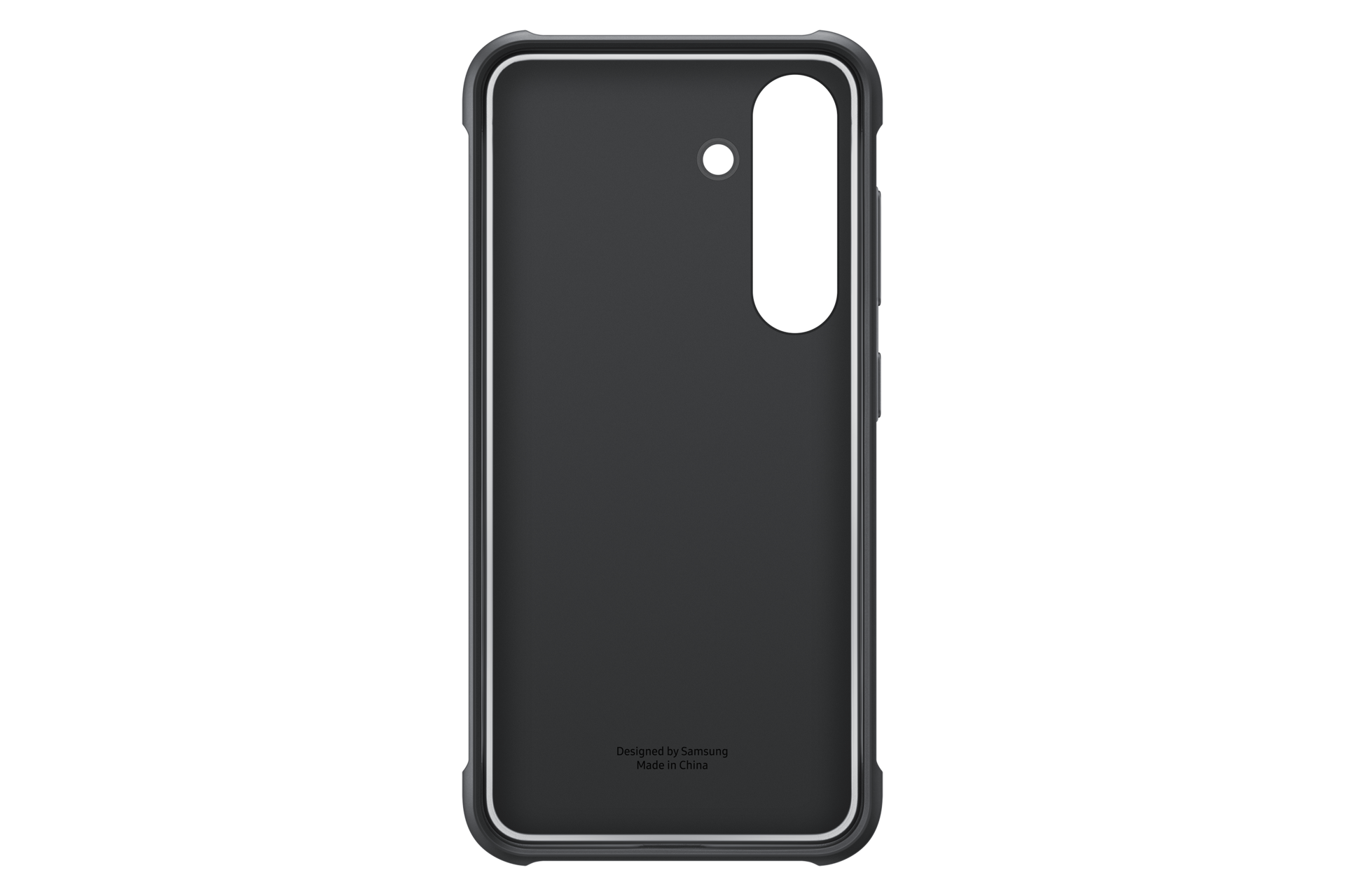 Galaxy S25 Rugged Case Back Black 