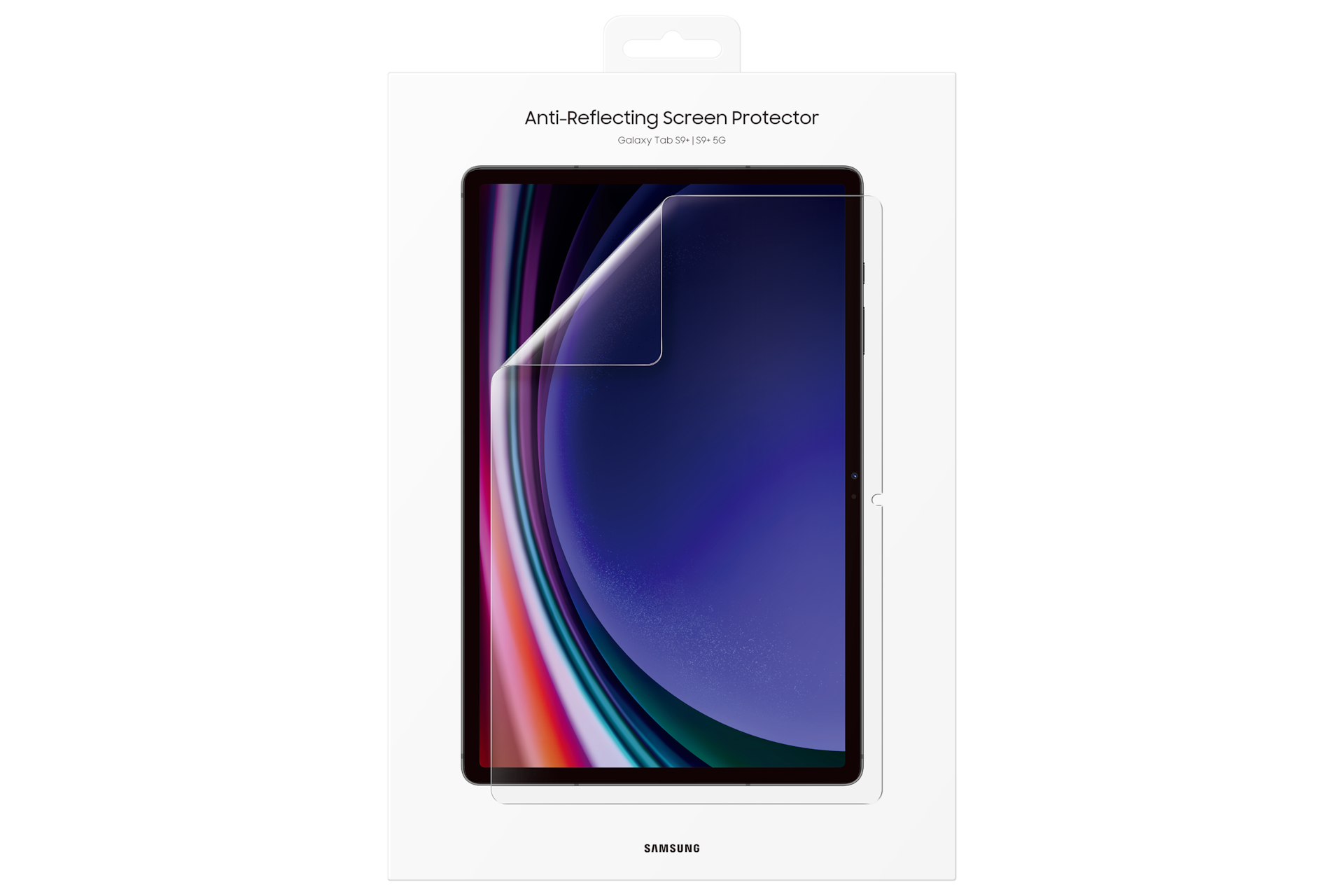 Anti-Reflecting Screen Protector for Galaxy Tab S9+ / Tab S9 FE+ Package Transparent 