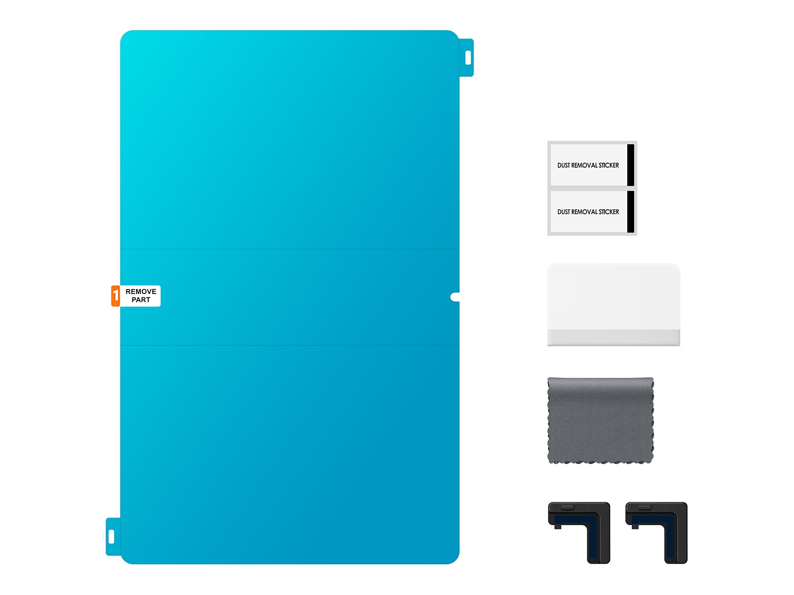 Galaxy Tab S11 Ultra Anti-Reflecting Screen Protector Transparent -set cut