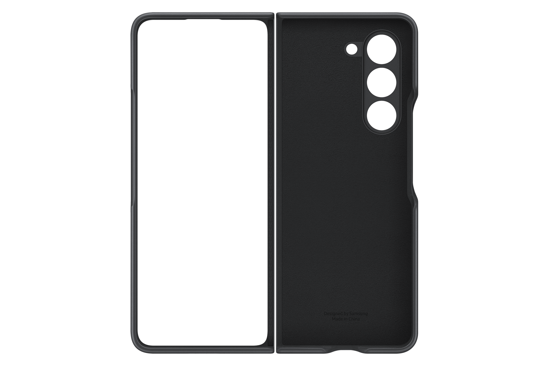 Galaxy Z Fold5 Eco-Leather Case, Graphite