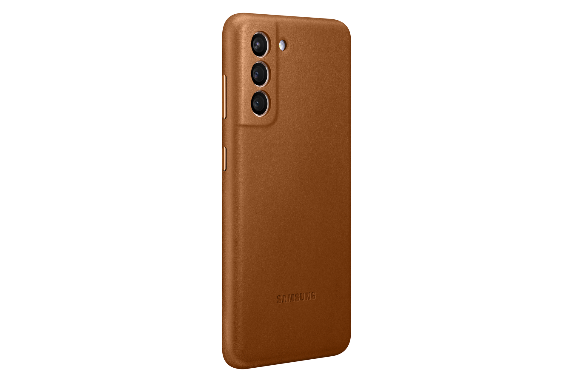 Galaxy S21 5G Leather Cover brown | Samsung US