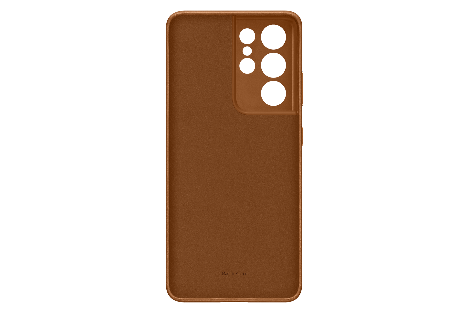 Galaxy S21 Ultra 5G Leather Cover brown | Samsung US