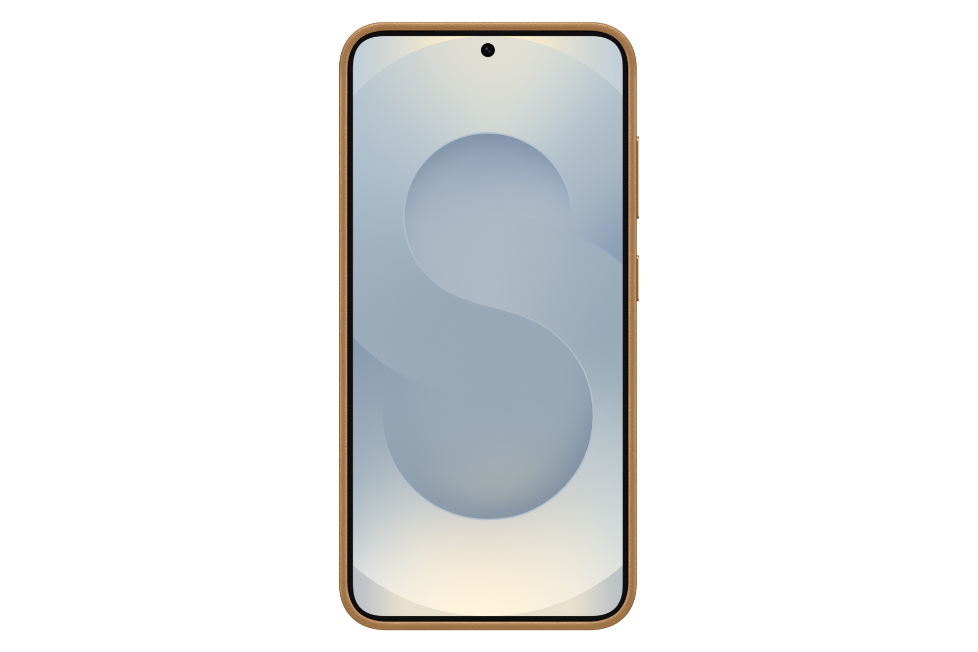 Galaxy S25 Kindsuit Case Back Camel 