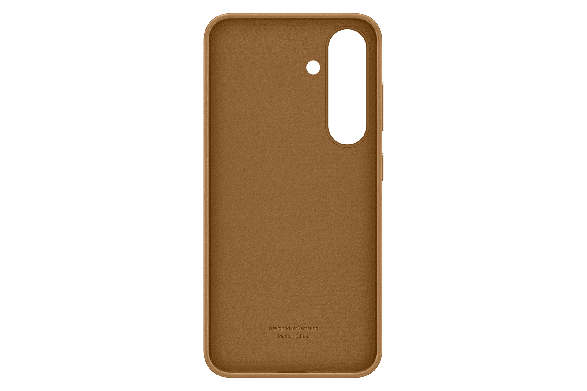 Galaxy S25 Kindsuit Case Back Camel 