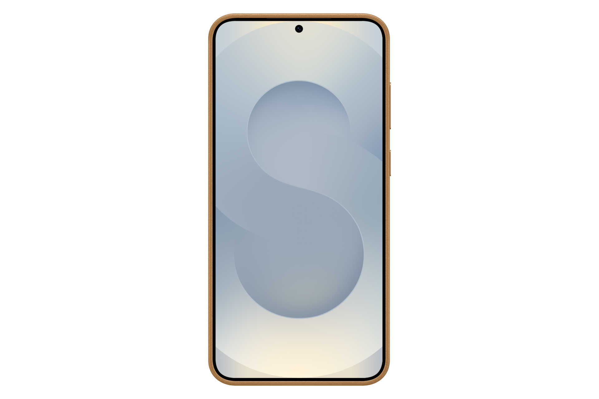 Galaxy S25+ Kindsuit Case Back Camel 