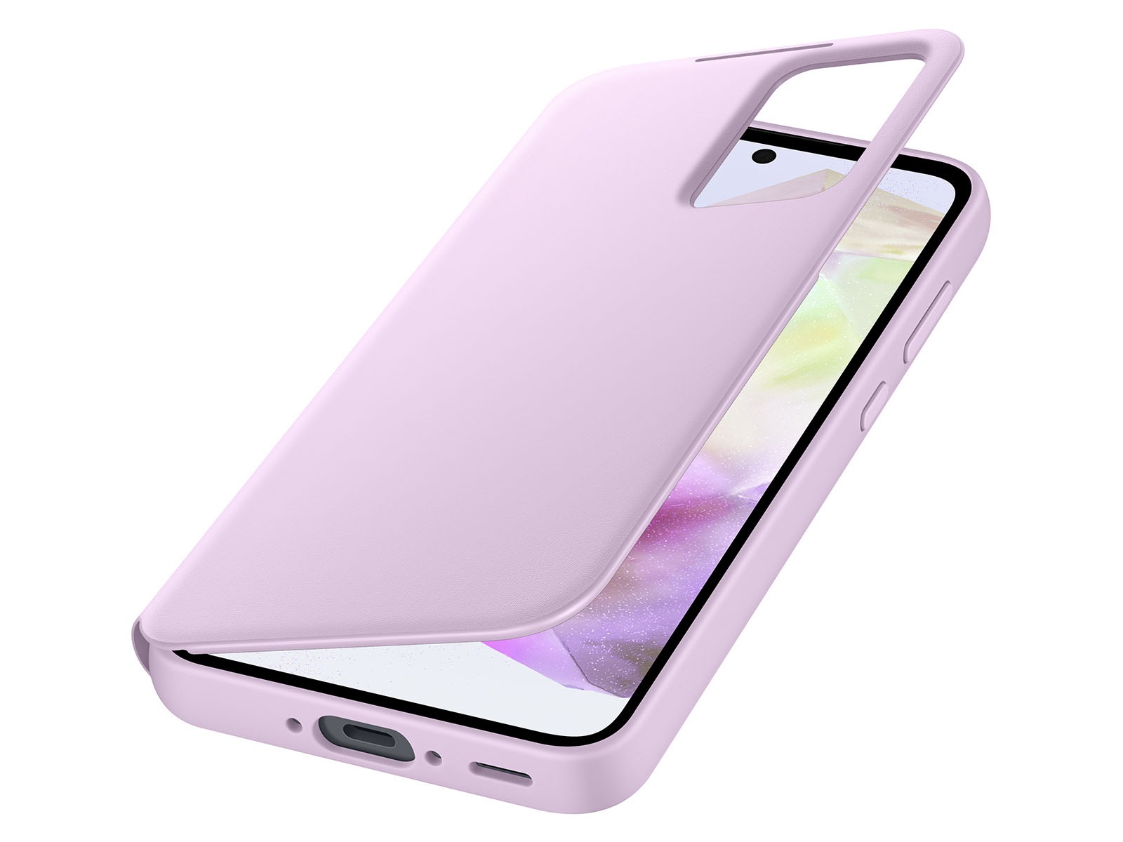 Galaxy A35 5G S-View Wallet Case, Lavender Lavender