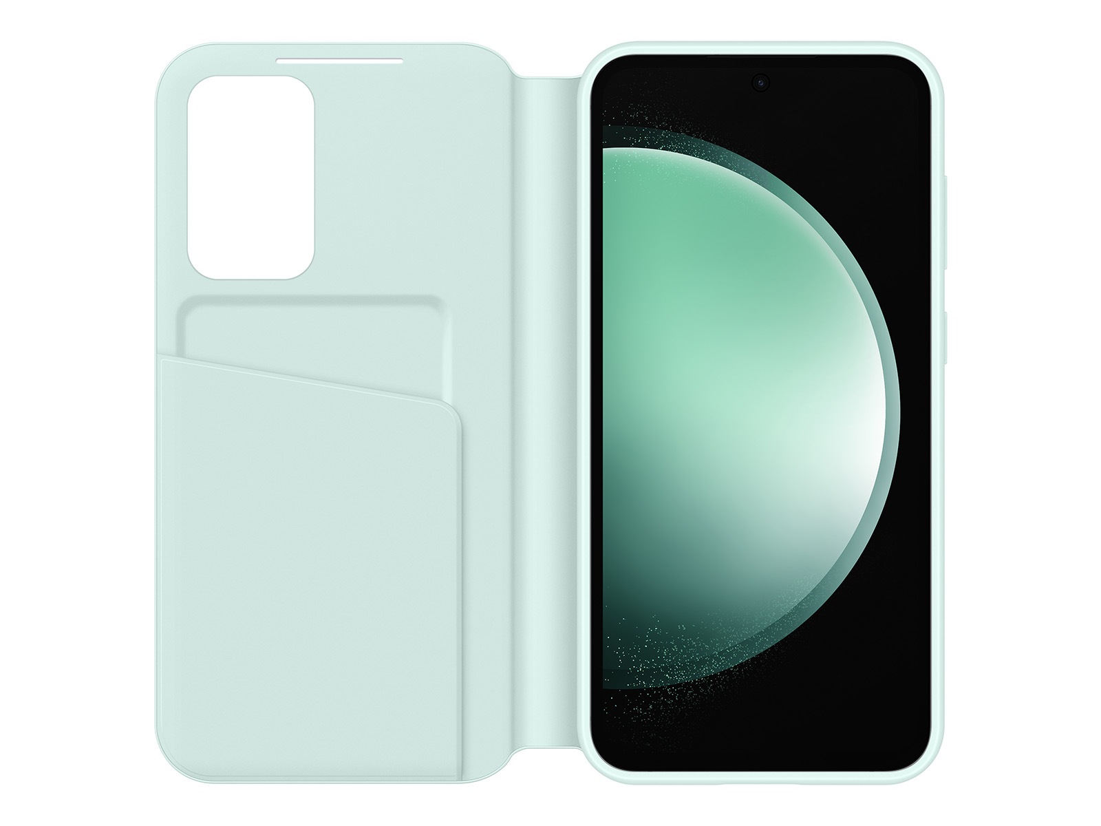 Galaxy S23 FE Smart View Wallet Case Front-Open Mint 