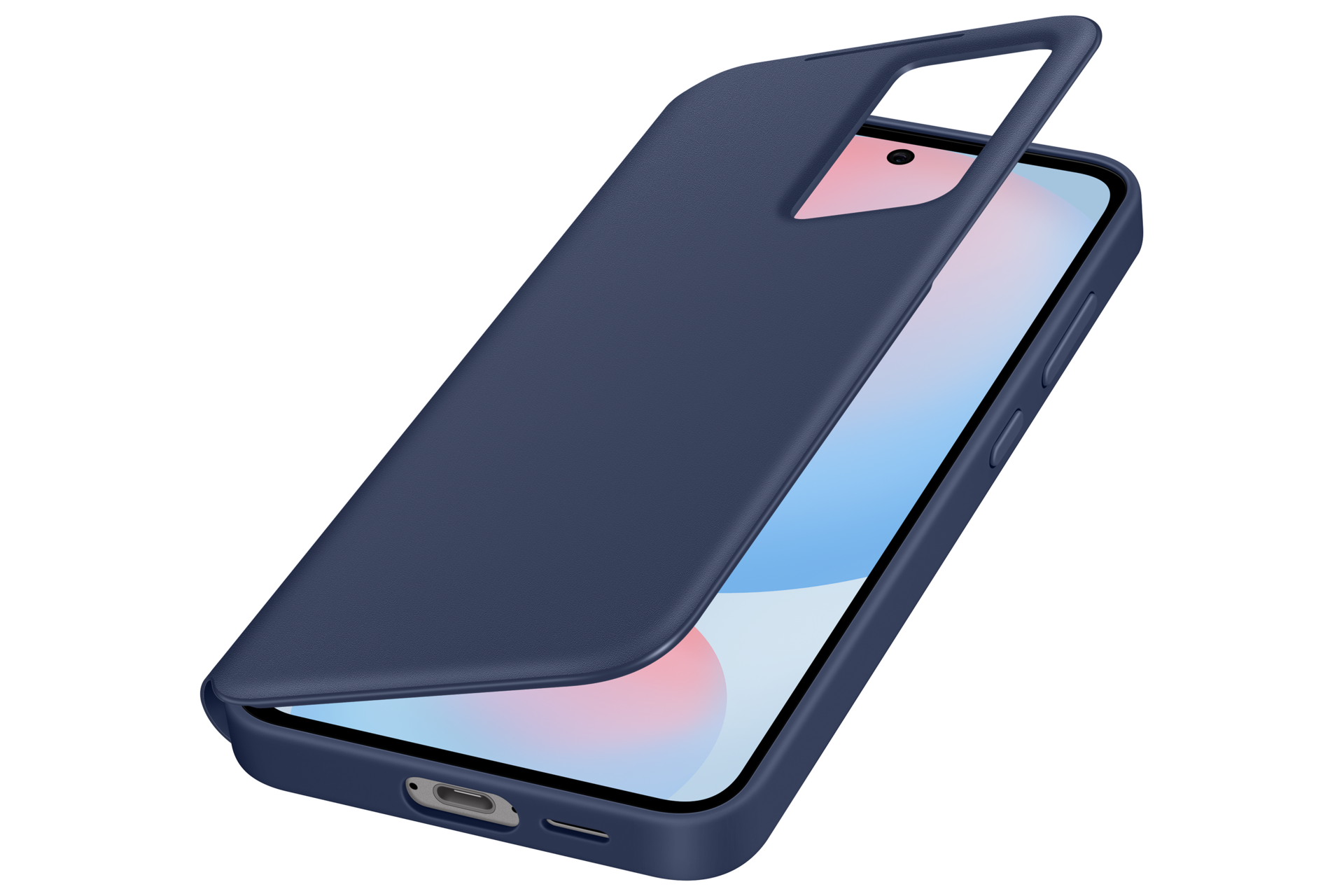Galaxy S24 FE Wallet Case Dynamic Blue 