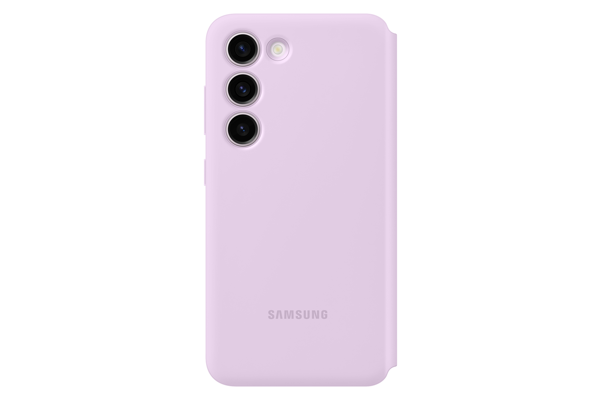 Galaxy S23 S-View Wallet Case Back Lavender 