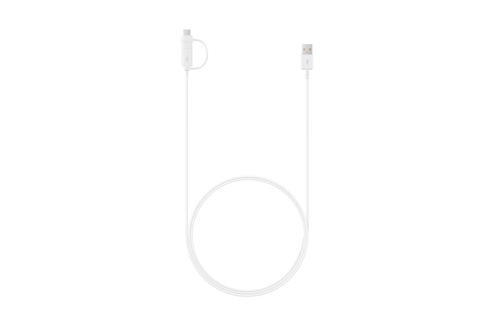 Micro USB &amp; USB-C Combo Cable