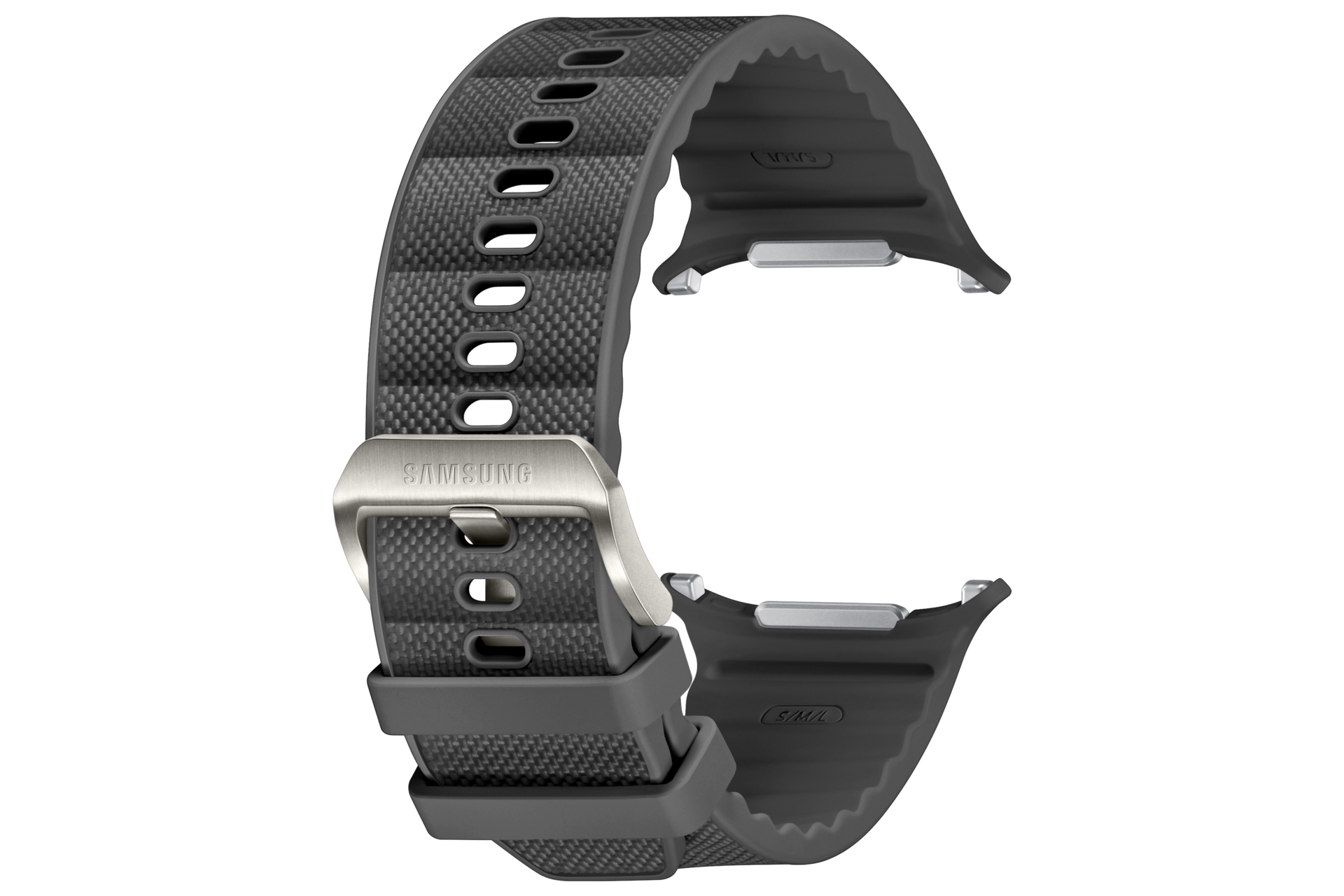 Galaxy Watch Ultra Peakform Band Back-Perspective Dark Gray 