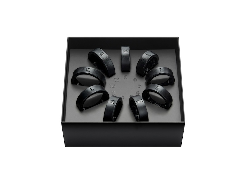 Galaxy Ring Sizing Kit Black