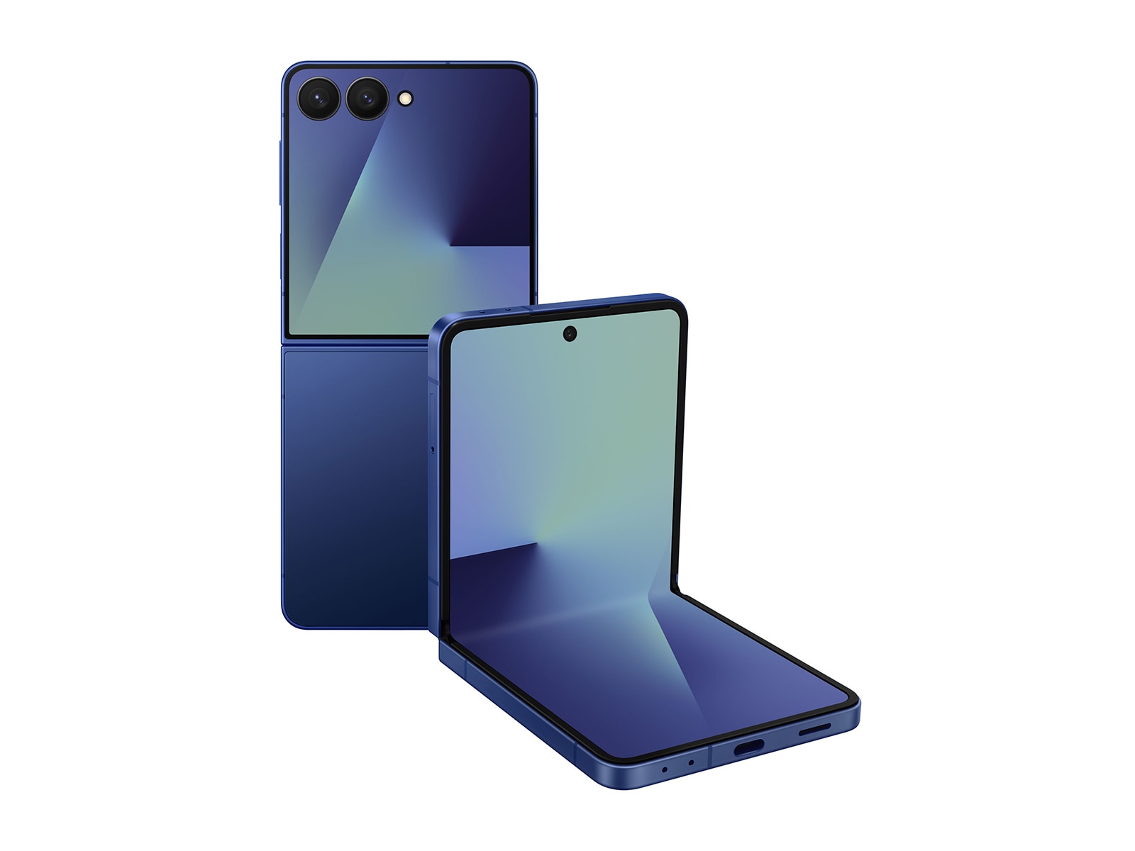Samsung Galaxy Z Flip7 256GB in Blue Shadow (Unlocked)(SM-F766UDBAXAA)