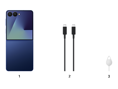 Buy Galaxy Z Flip7 256GB | Blue Shadow Smartphone (Verizon