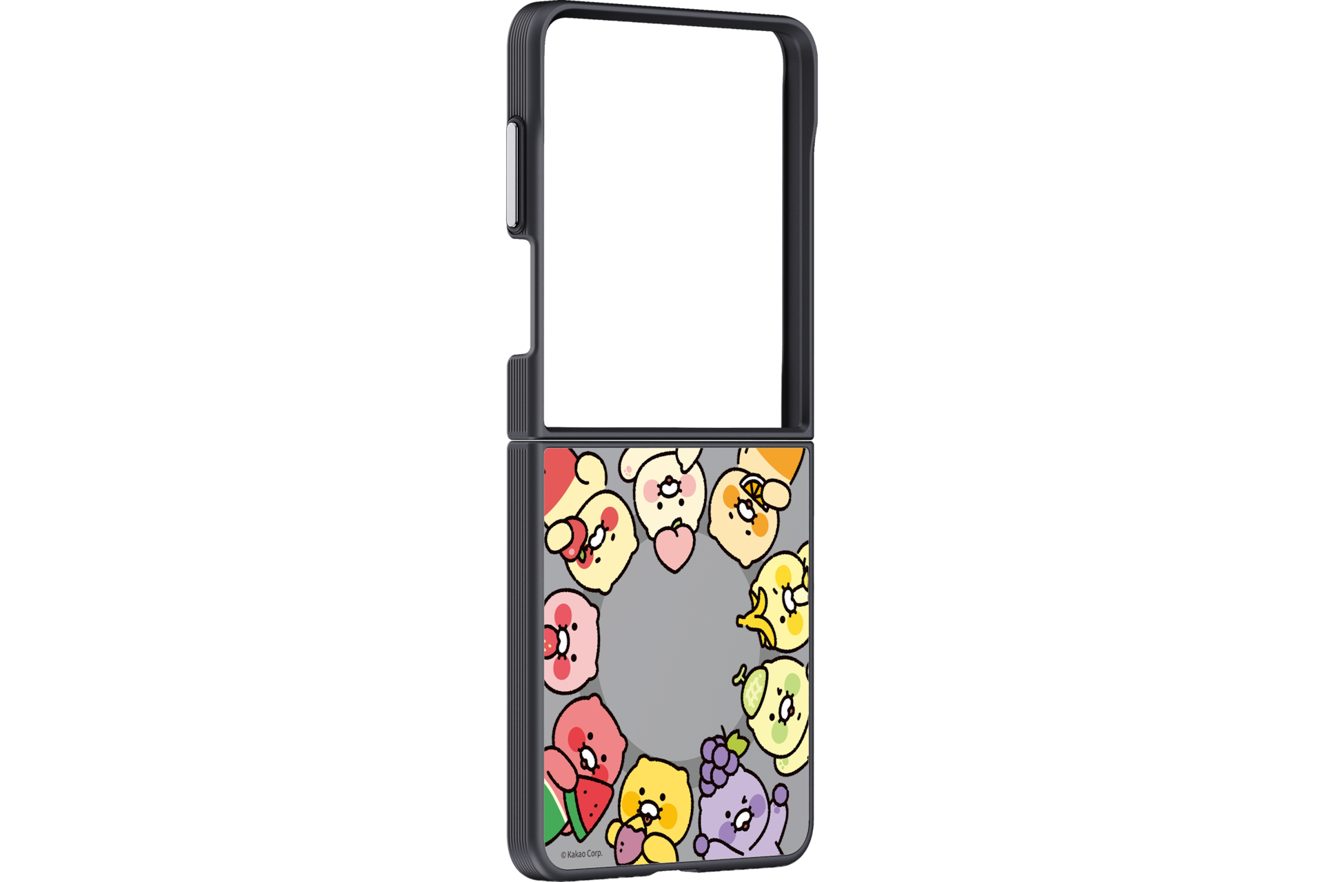 Galaxy Z Flip8 Mirror Maget Case (Kakao Friends), Brown Brown
