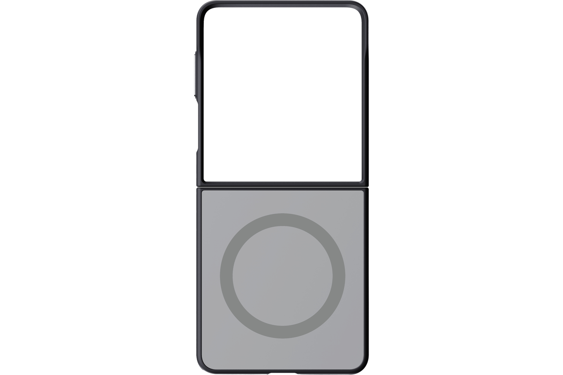 Galaxy Z Flip8 Mirror Magnet Case (Mirror), Silver Silver