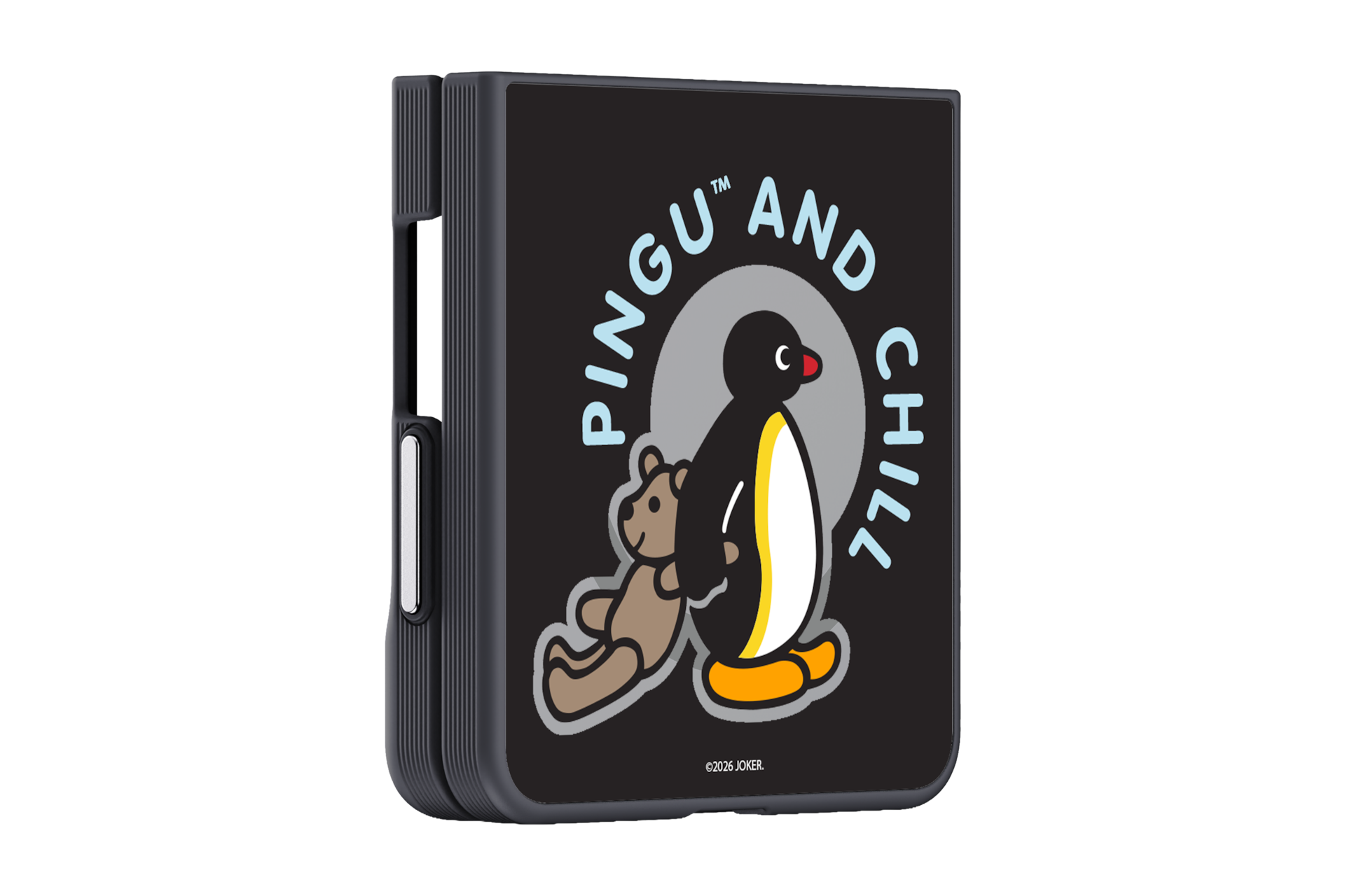 Galaxy Z Flip8 Mirror Magnet Case (Pinggu), Black| Mobile