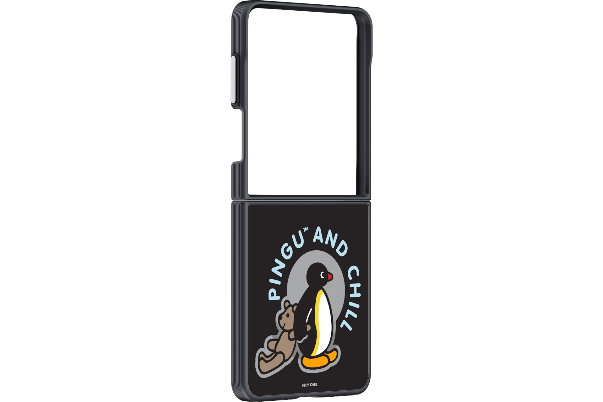 Galaxy Z Flip8 Mirror Magnet Case (Pinggu), Black| Mobile