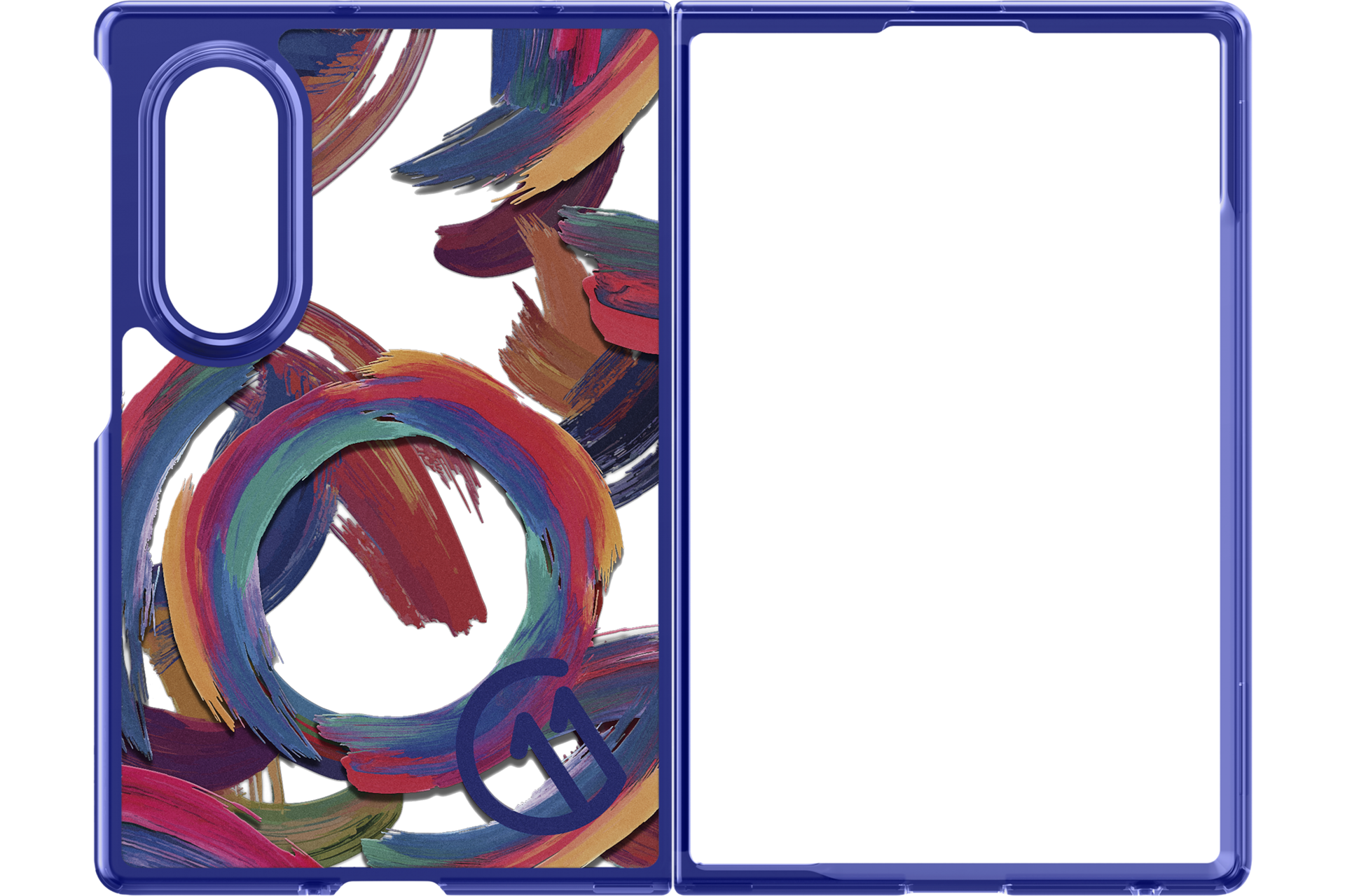 Galaxy Z Fold8 c11 Magent Case (Palette), Navy Navy