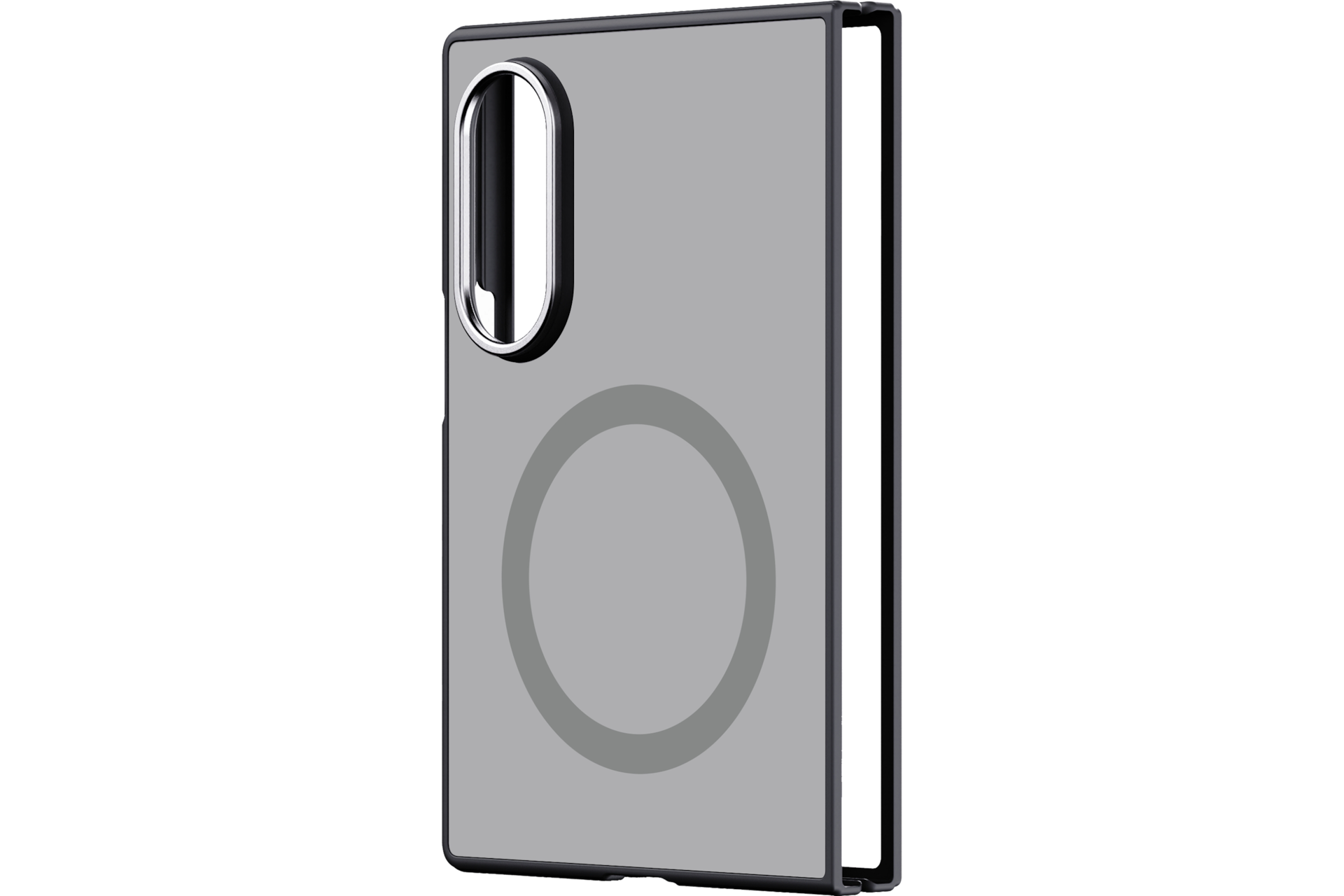 Galaxy Z Fold8 Mirror Magnet Case (Mirror), Silver Silver