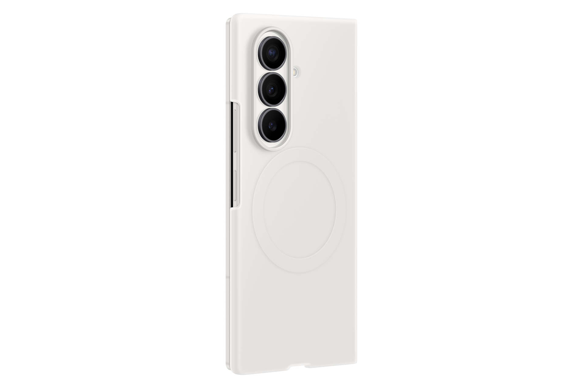Galaxy Z Fold8 Ultra Silicone Magnet Case Dynamic Cream 