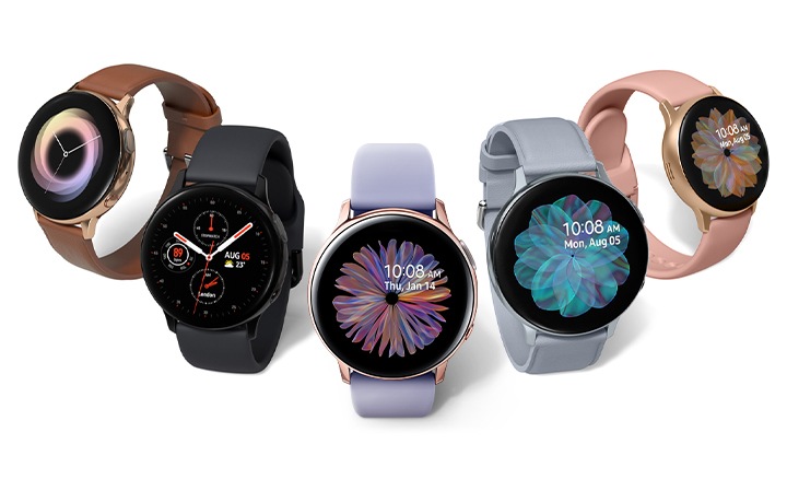 Samsung smartwatch 2024 active rose