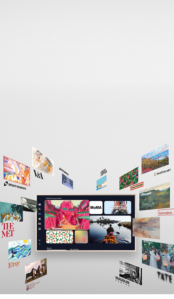 85" Class The Frame Pro Neo QLED 4K TV, Art Smart TV, LS03FWD | Samsung US