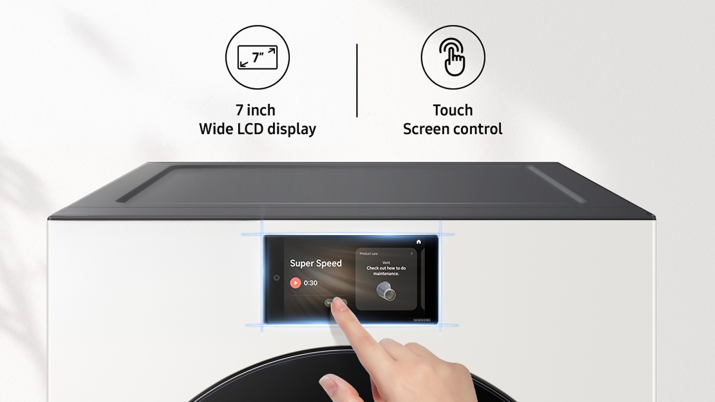 Easy to use AI Home touchscreen