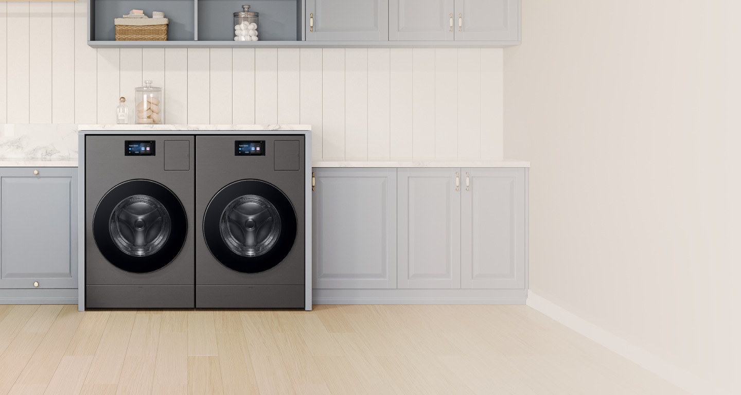 There are perks to having two washer/dryer combos